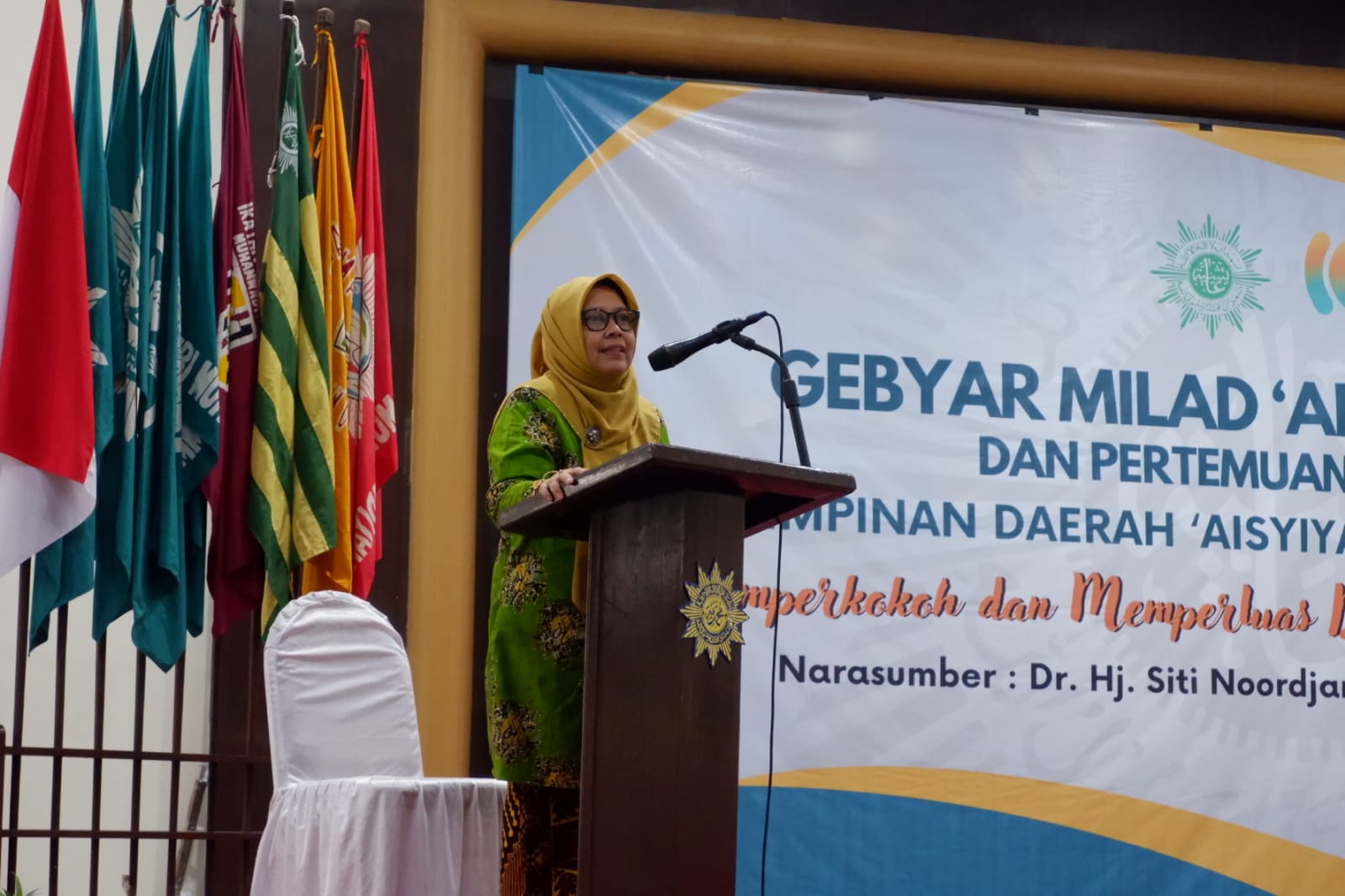 Hadir secara langsung, Ketua Pimpinan  Pusat