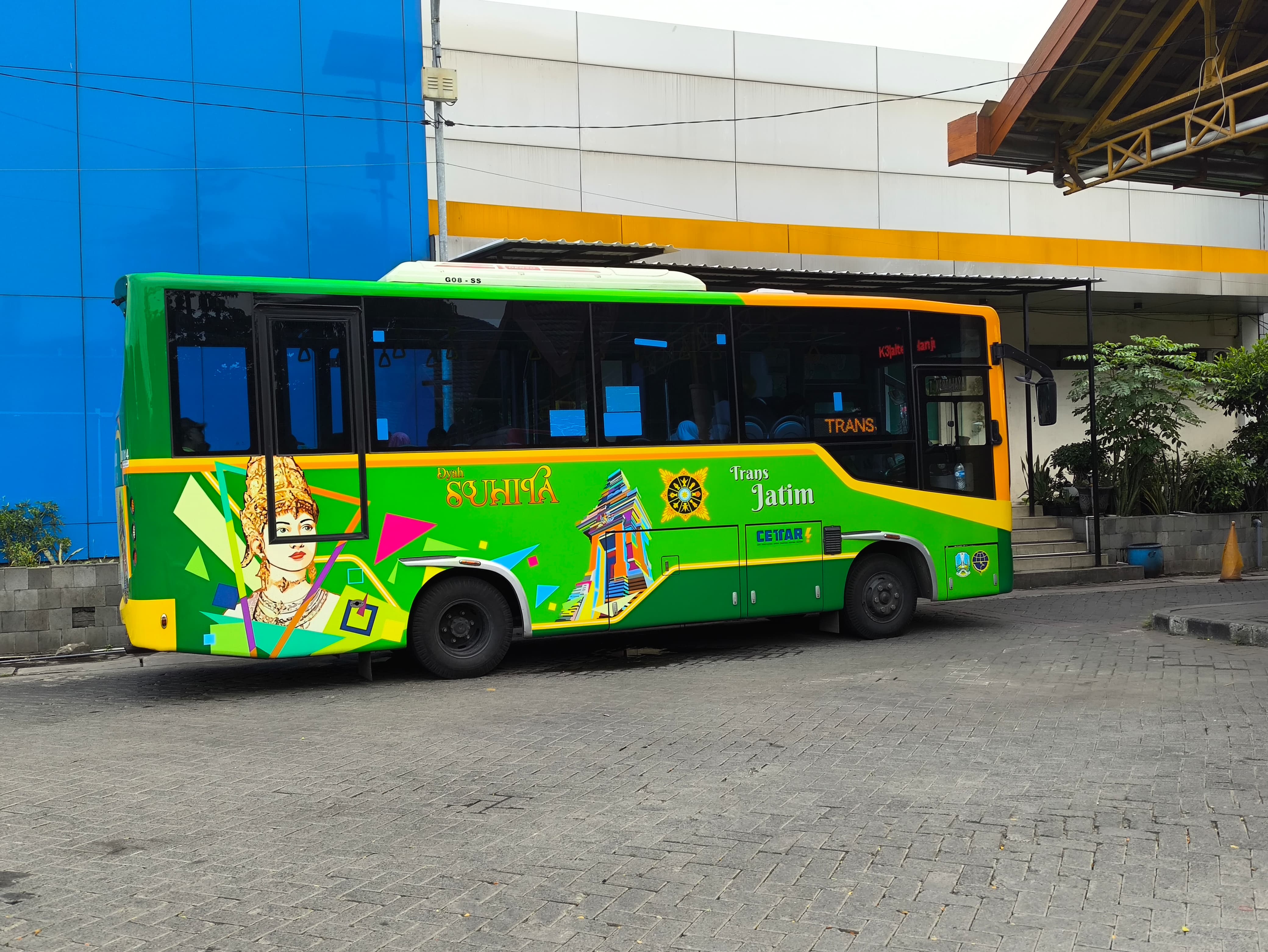 MELAJU KENCANG: Bus Trans Jatim bakal dibuka di wilayah Gresik Utara menuju Paciran
