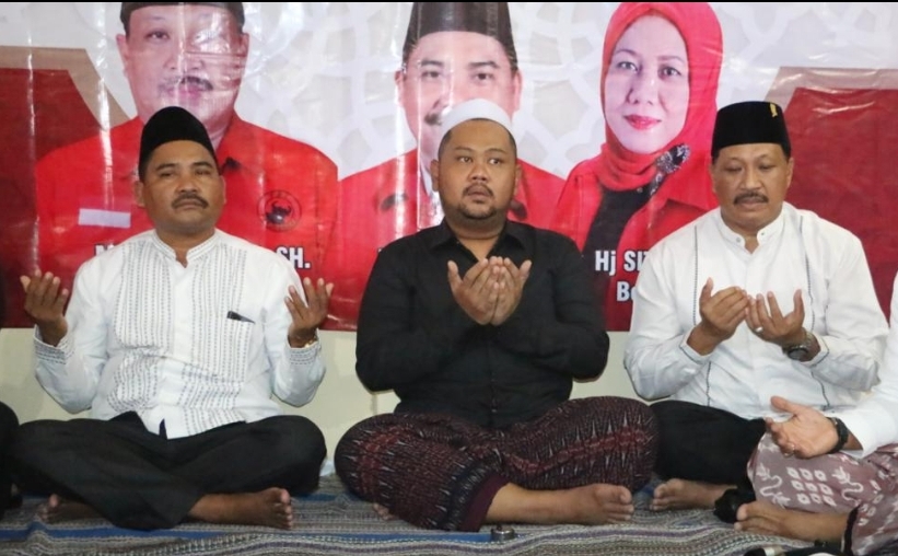 Bupati Gresik Fandi Akhmad Yani saat mengikuti kegiatan yang digelar DPC PDIP Gresik beberapa waktu lalu.