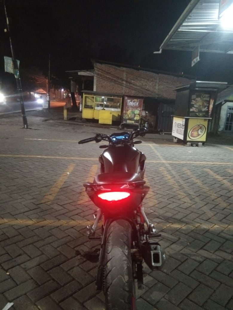HILANG: Honda CB 150 L 6069 LX milik korban raib dicuri maling saat ditinggal istirahat olehnya.