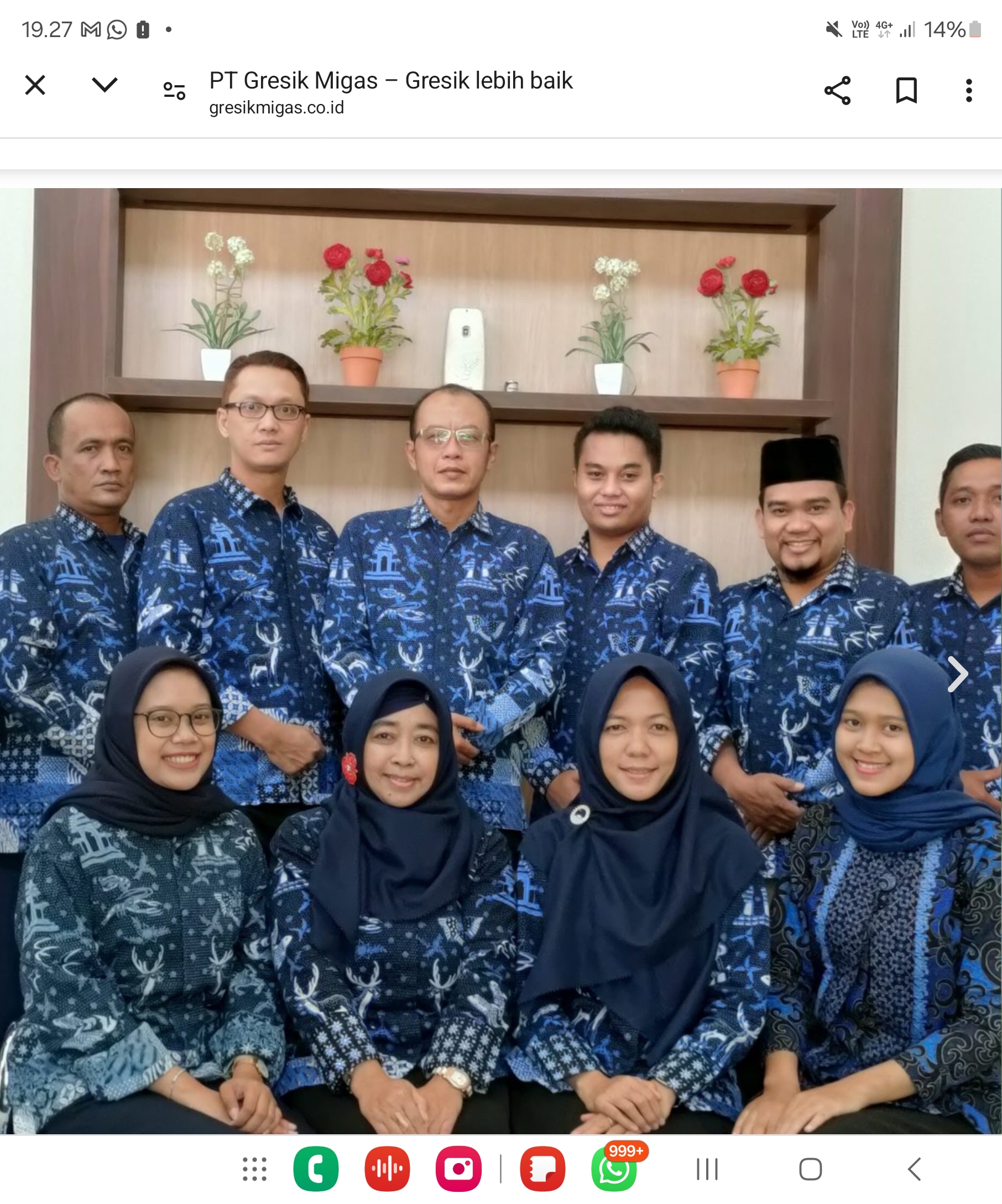 Jadi Dirut : Bupati Gresik, Fandi Akhmad Yani menunjuk M. Prisdianto Mihardjo (tengah) sebagai Direktur Utama PT Gresik Migas menggantikan Moh. Habibulloh.