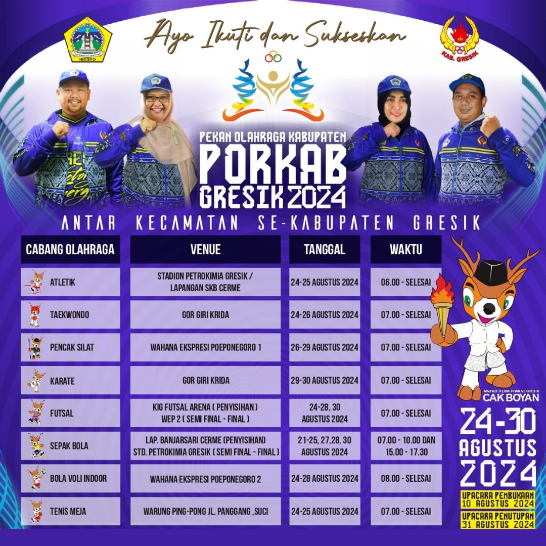 Persiapan Porprov, Koni gelar Porkab Gresik 2024