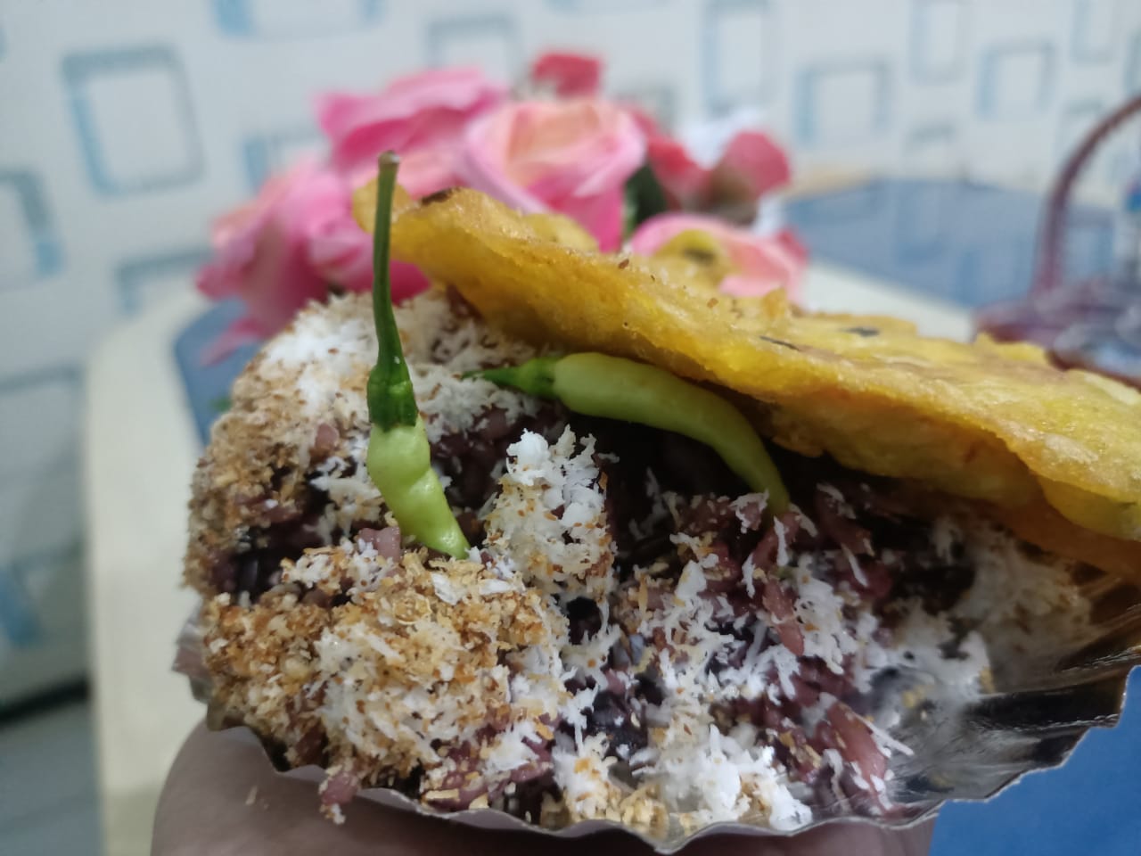 KULINER TRADISOONAL: Sego karak merupakan kuliner tradisional yang sering dicari untuk sarapan