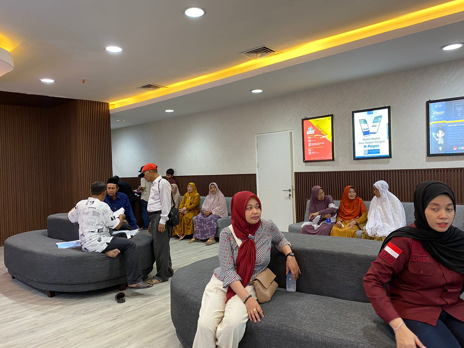PEREKAMAN: Suasana soft launching pelaksanaan paspor Simpatik