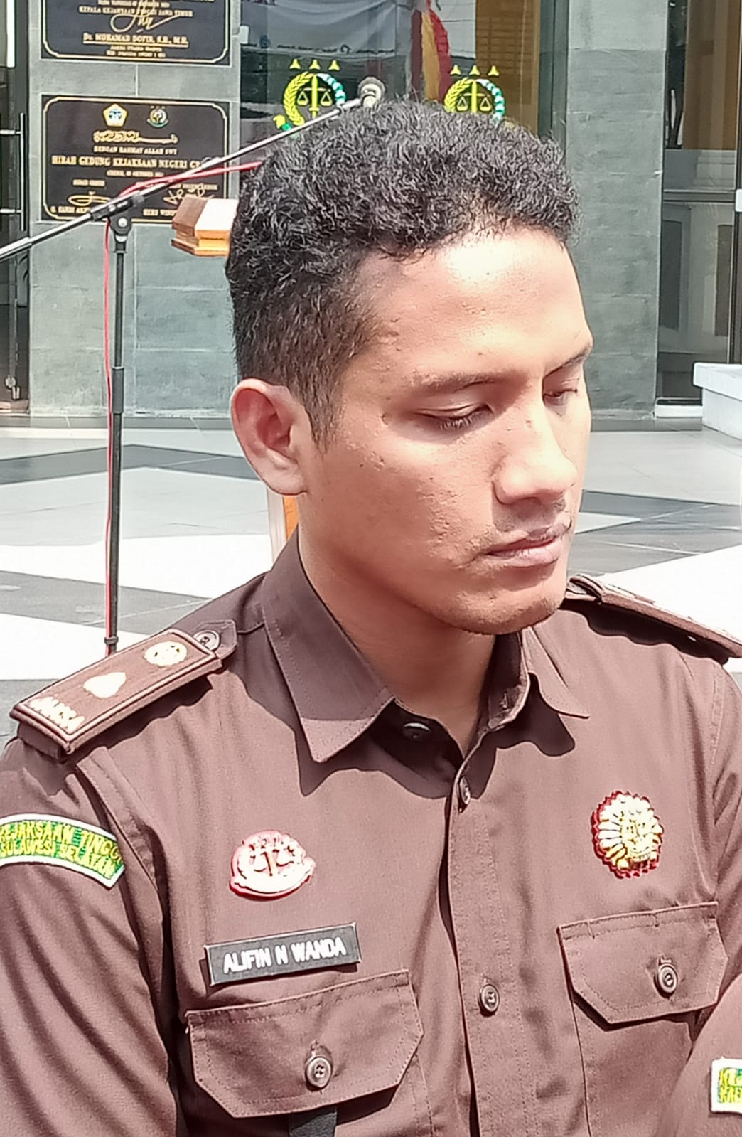 Kasi Pidsus Kejari Gresik Alifin Nur Wanda.