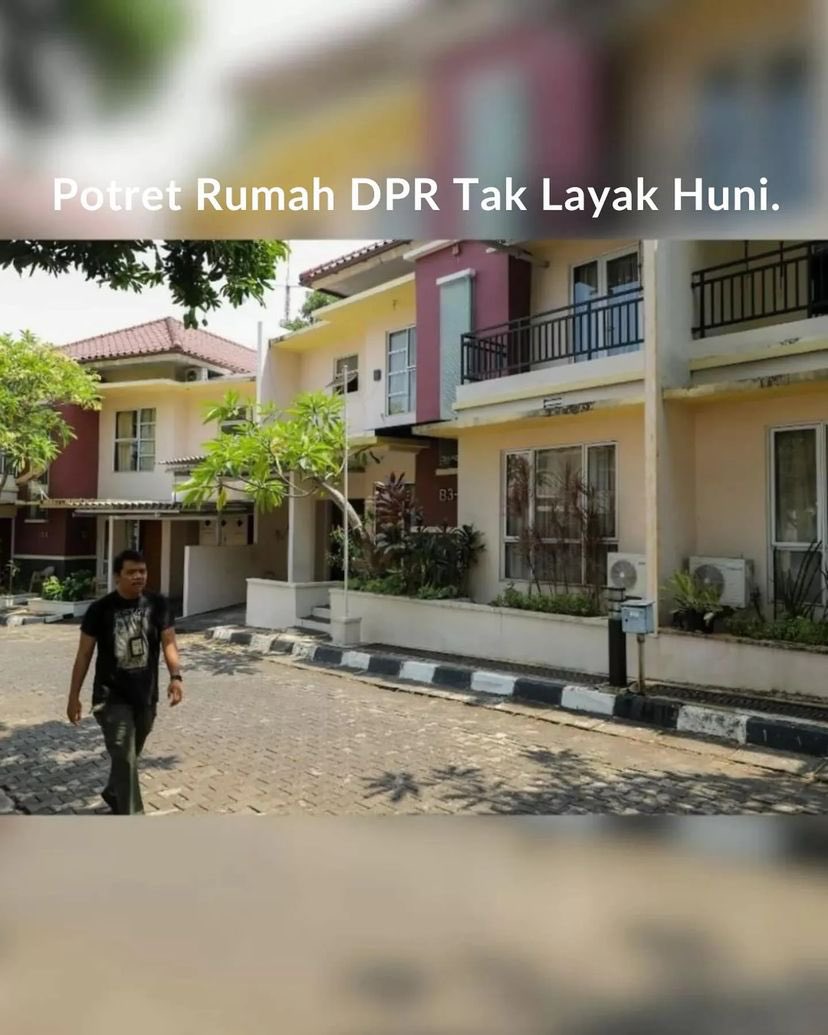 Potret Rumah di Kalibata dan Ulujami Jakarta yang Disebut Anggota DPR Tak Layak Huni