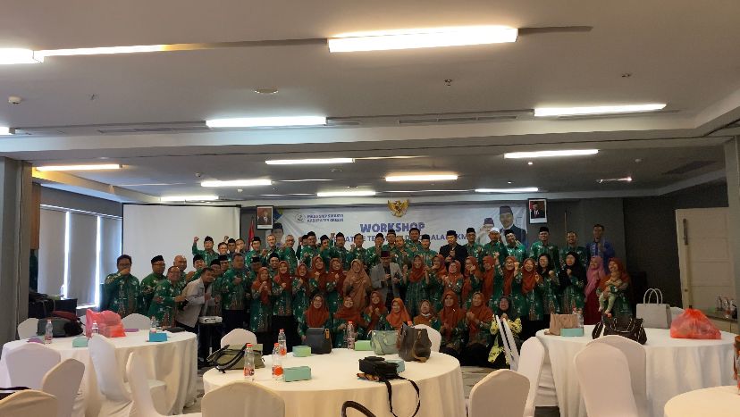Kepala SMP Swasta di Gresik dibekali 5C dalam Workshop peningkatan kualitas.