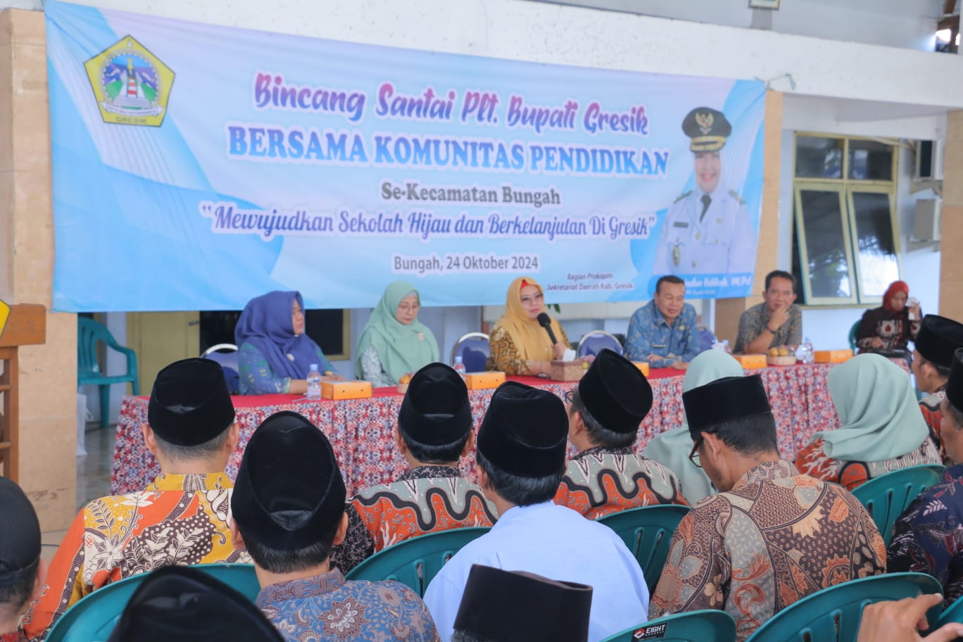 Plt. Bupati Gresik Dorong Komunitas Pendidikan Wujudkan Sekolah Hijau dan Berkelanjutan