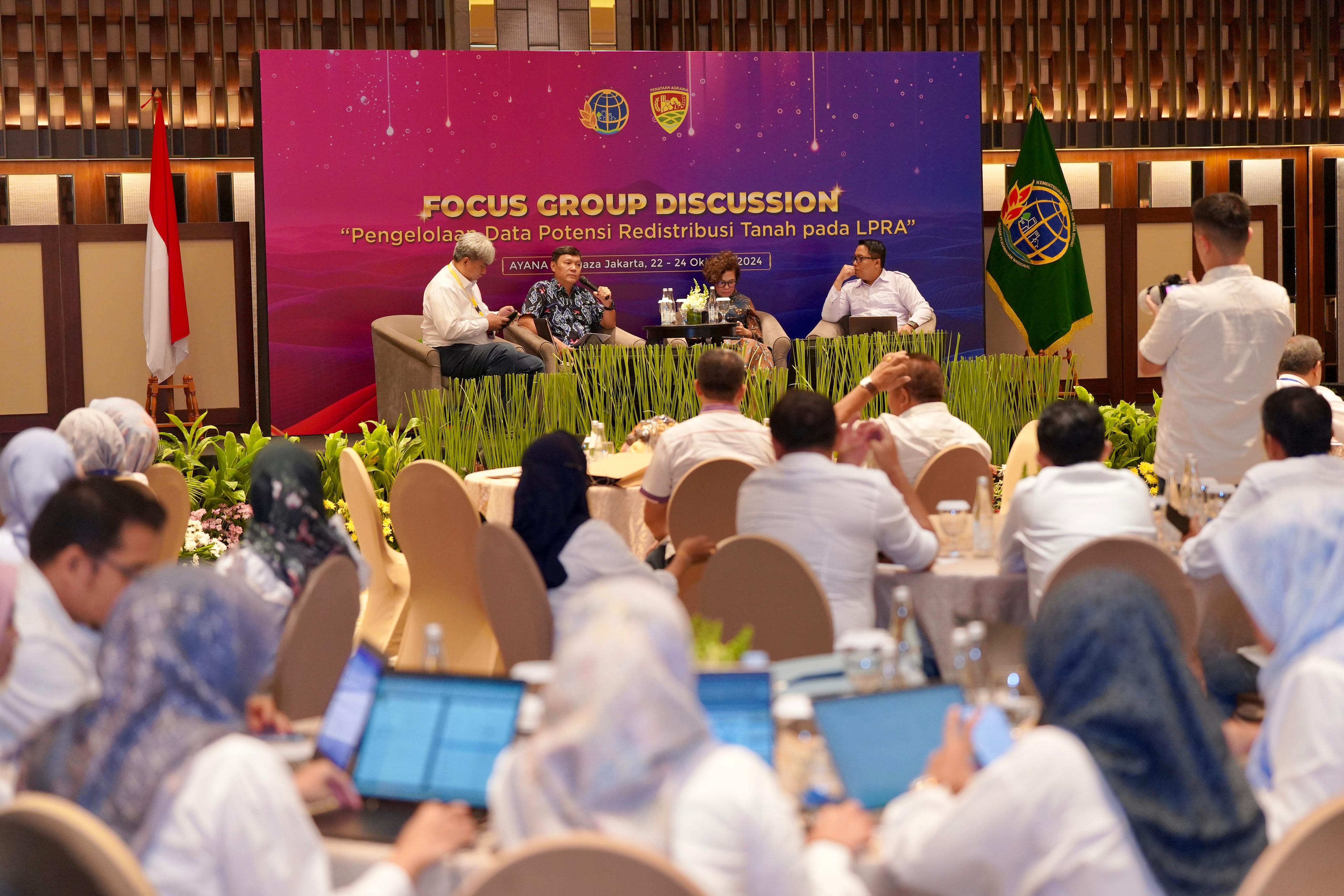 Wujudkan Visi : Kementrian ATR/BPN menggelar monitoring dan evaluasi program penataan agraria demi tercapainya target Swasembada pangan Presiden Prabowo Subianto.