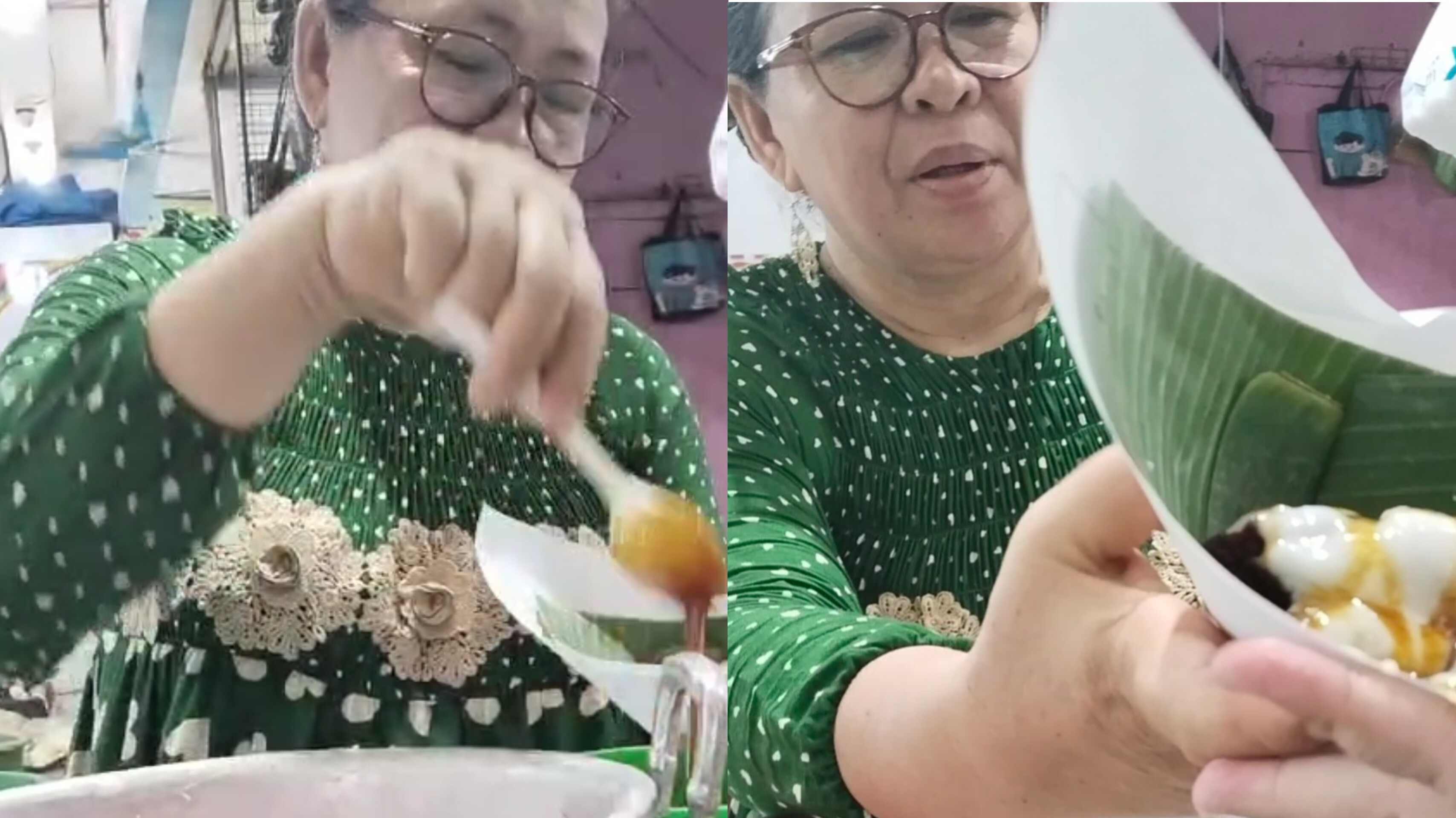 Tabiah, penjual bubur Madura di Pasar Gresik