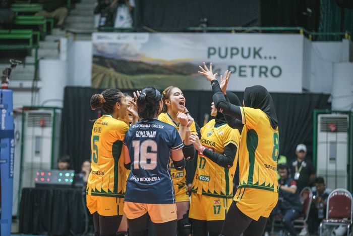 Tim bola voli putri Petrokimia Gresik kembali berhasil menjuarai Livoli Divisi Utama 2024.