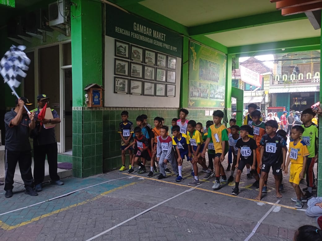 Semangat : Para Atlet junior bersiap saat start dalam MTs NU Trate Open