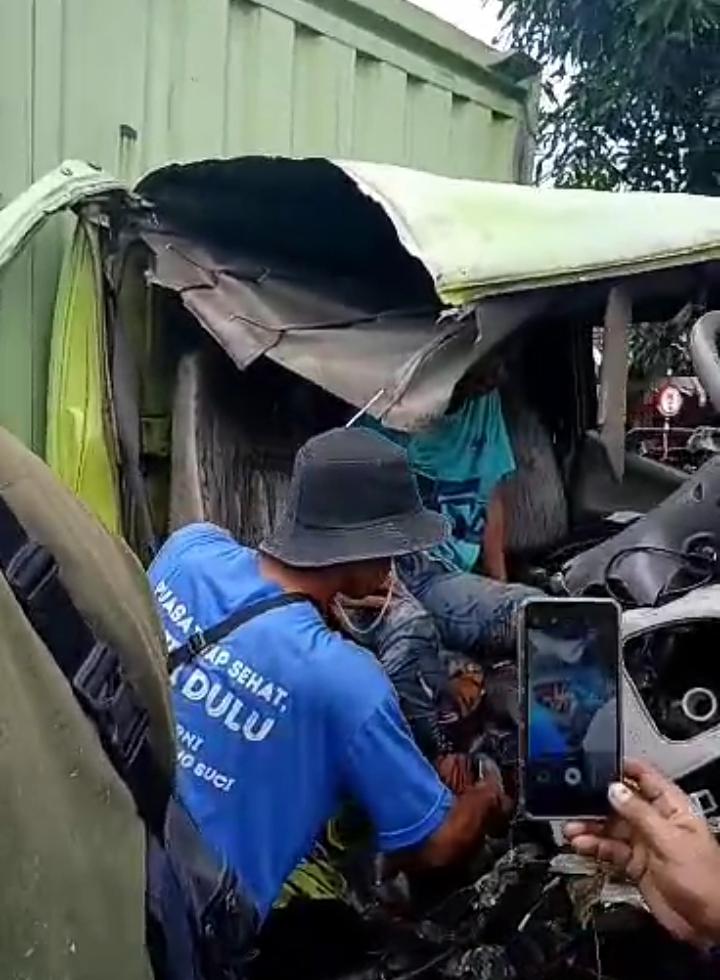 Kecelakaan di Jalur Pantura Gresik