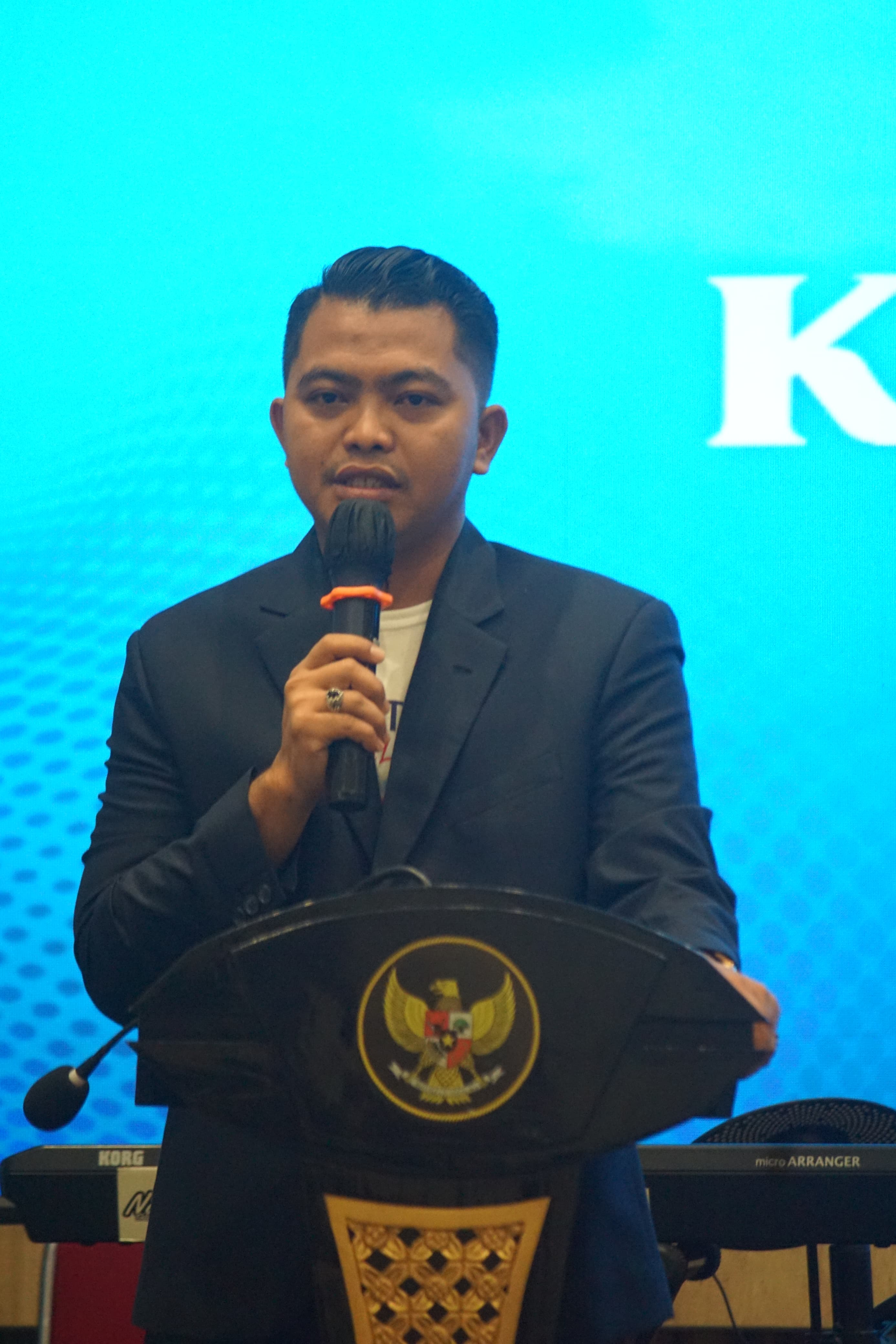 ACHMAD ILHAM ZUBAIRI  S.Sos., M.I.KOM, Ketua karang Taruna  Kabupaten Lamongan