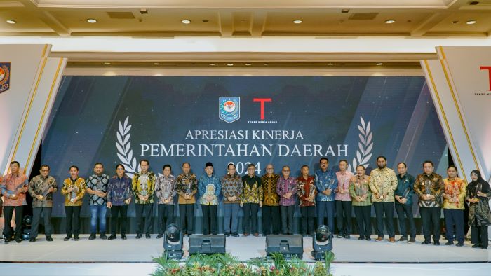 APRESIASI: Kemendagri memberikan apresiasi kepada para kepala daerah yang berhasil meningkatkan kinerja