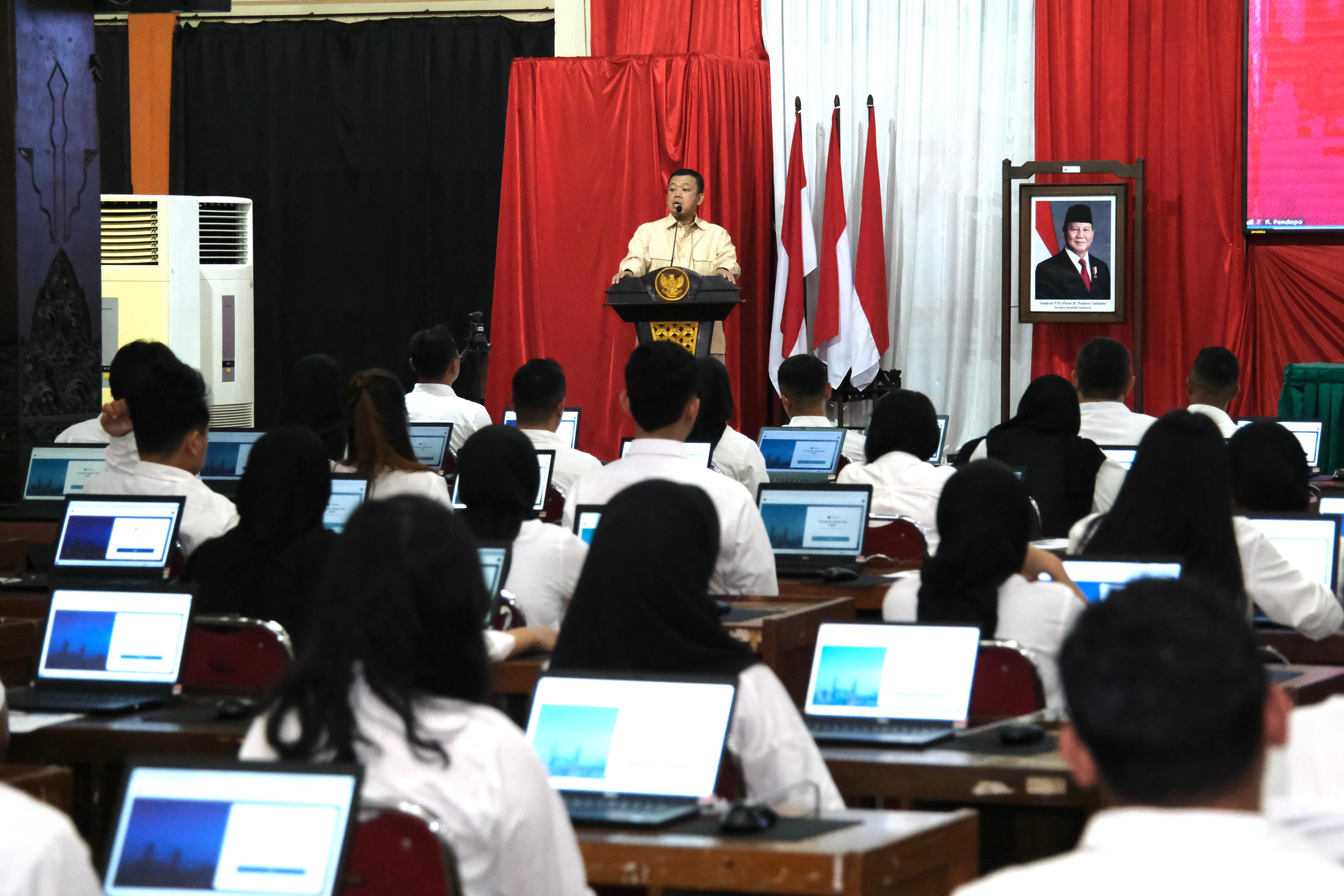Kolaborasi : Menteri ATR/BPN Nusron Wahid menyebut jika PPAT merupakan bagian transformasi layanan pertanahan.
