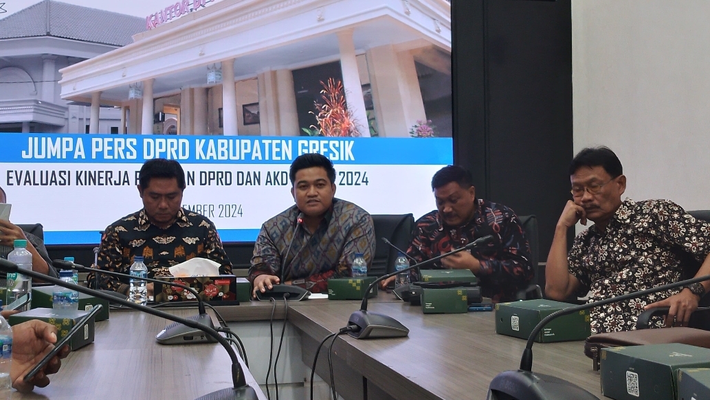 PAPARAN: DPRD Gresik menyampaikan sejumlah rencana yang akan dilakukan pada tahun 2025 mendatang.