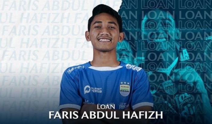 Pemain muda Persib Bandung, Faris Abdul Hafizh, resmi dipinjamkan ke klub Liga 2, Gresik United,