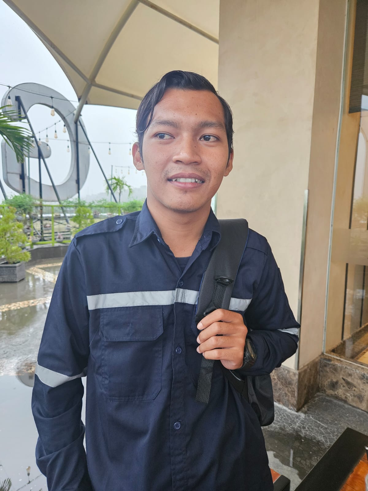M. Mufti Sulchi peserta pelatihan rumah vokasi PT Freeport Indonesia.