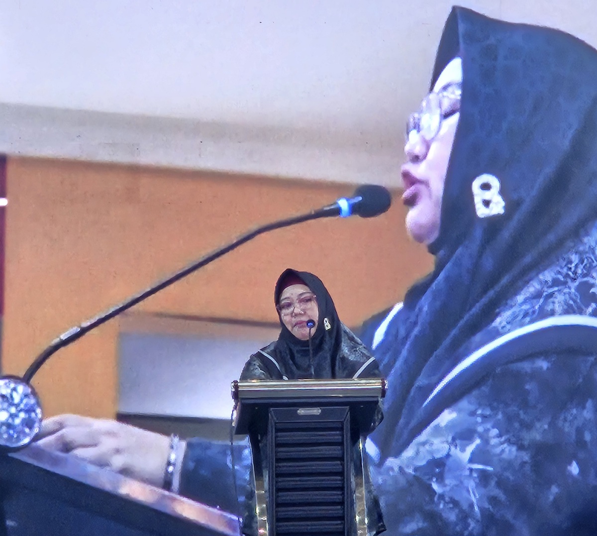 Wakil Bupati Gresik, Aminatun Habibah.