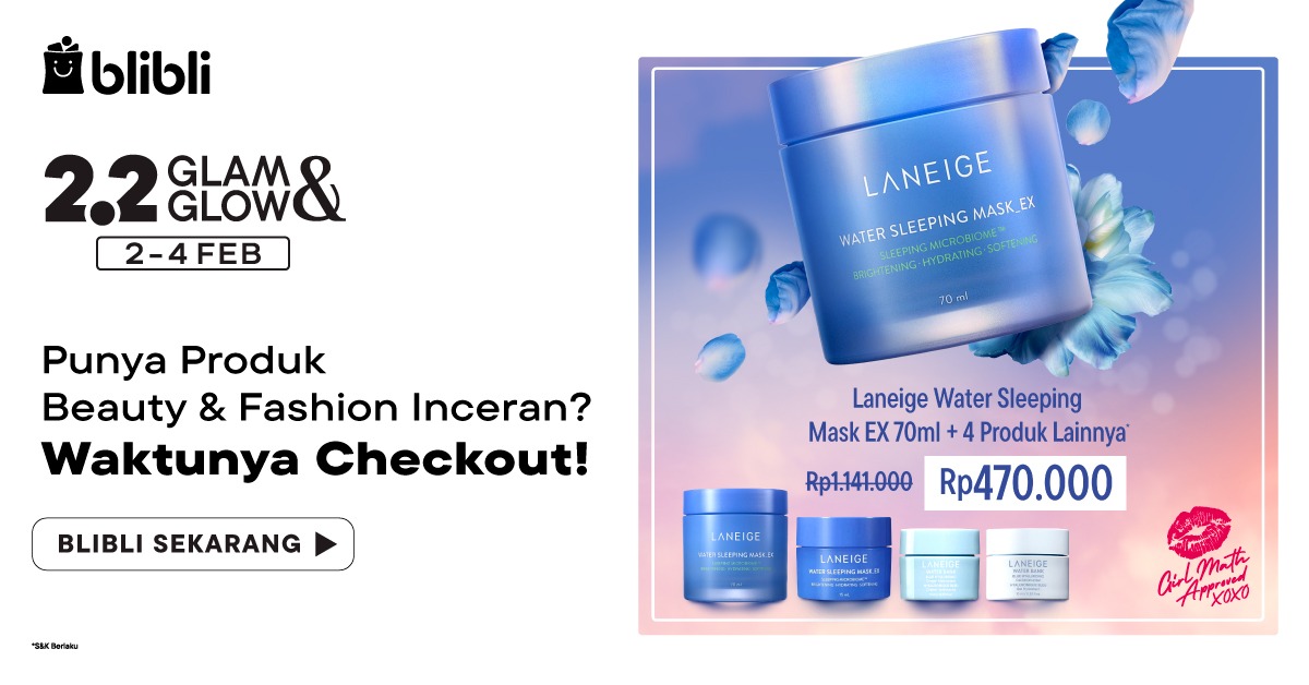 Promo 2.2 Blibli, waktunya checkout! Blibli sekarang