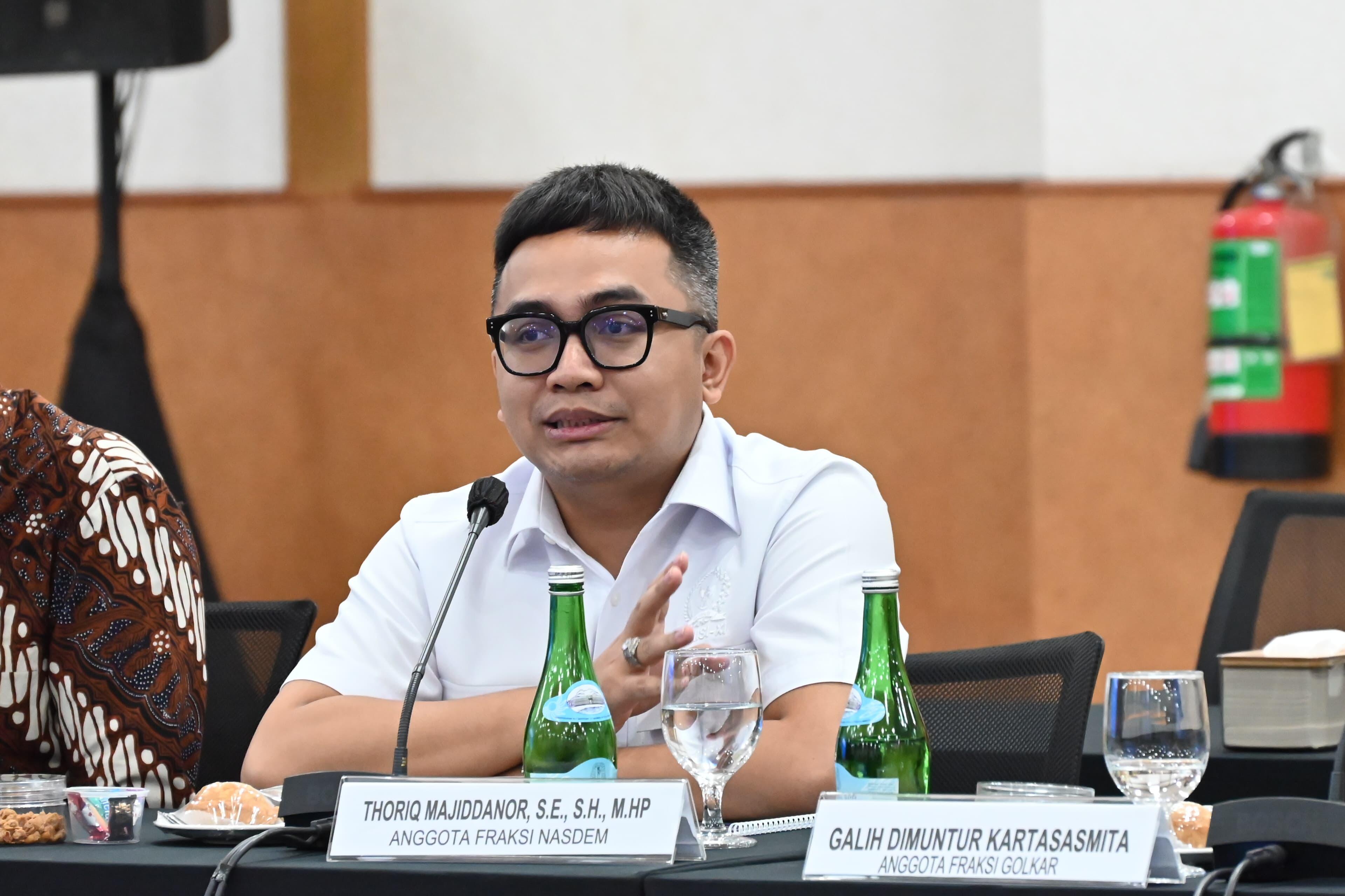 Anggota Komisi XI DPR RI dapil Jatim X Gresik - Lamongan, Thoriq Majiddanor atau Jiddan.