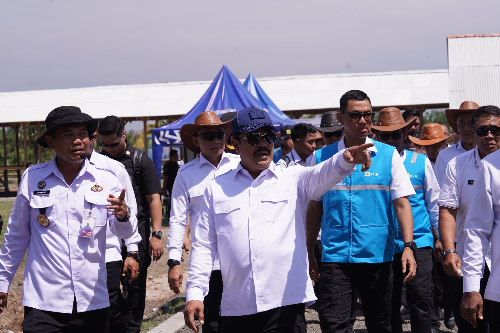 TURUN LANGSUNG : Menteri Imigrasi dan Pemasyarakatan (Imipas), Agus Andrianto, optimis Pulau Nusakambangan akan menjadi kekuatan baru dalam ketahanan pangan nasional.
