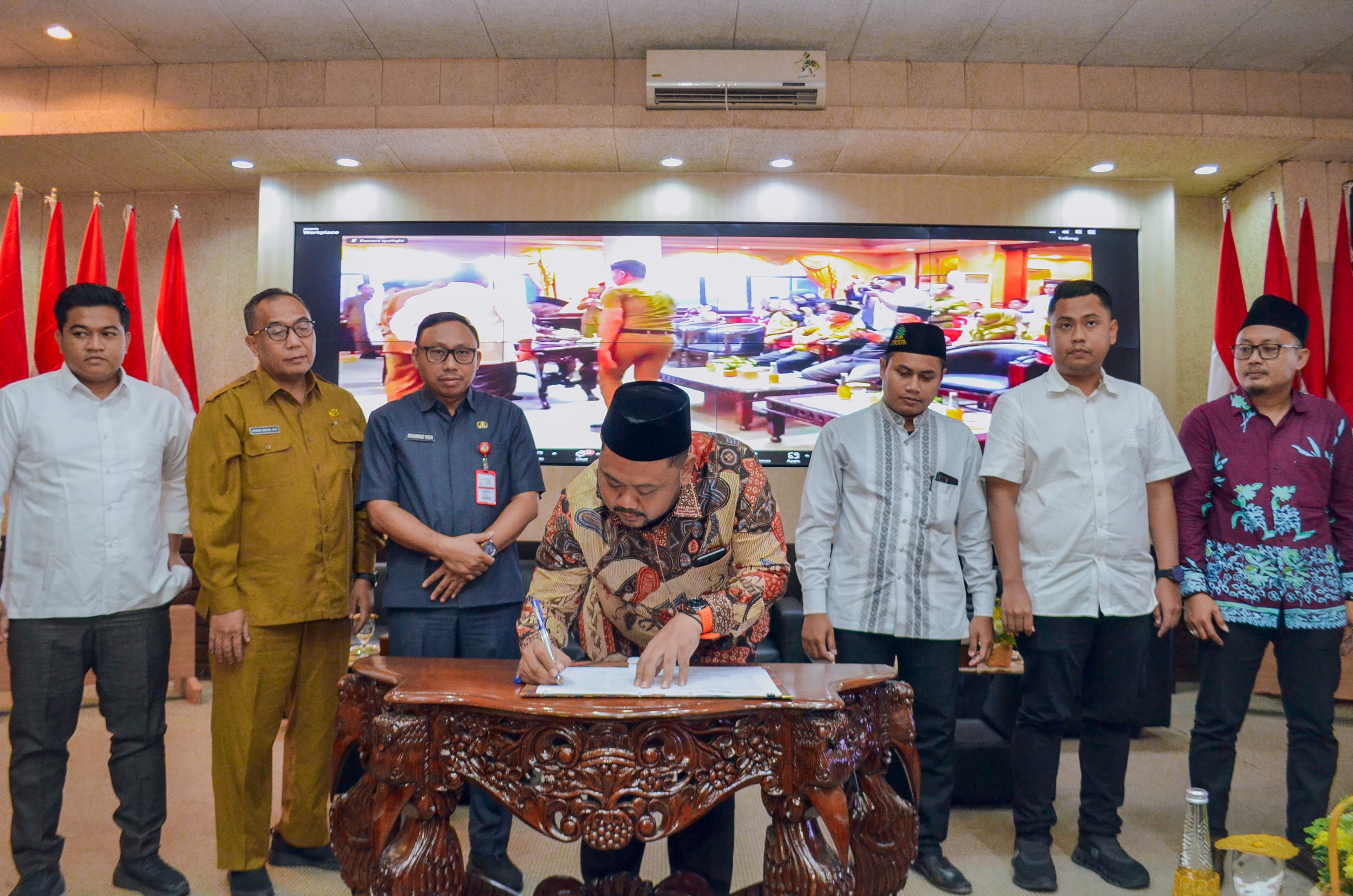 FORUM DISKUSI: Pemerintah Kabupaten Gresik menggelar Forum Konsultasi Publik (FKP) untuk membahas Rancangan Awal Rencana Kerja Pemerintah Daerah (RKPD) tahun 2026.