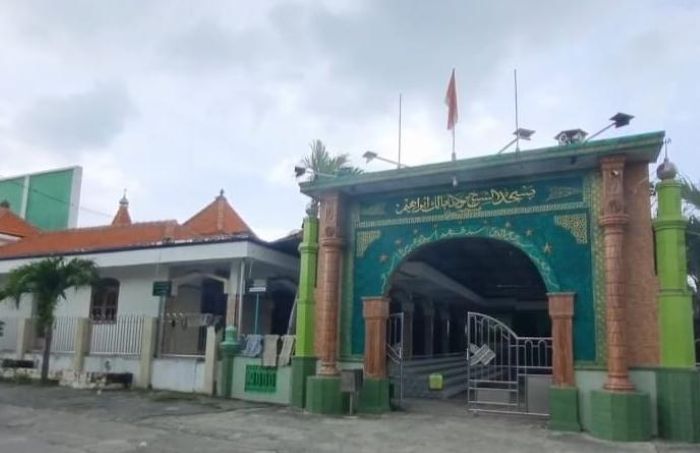 MASJID TERTUA: Masjid tertua di pulau Jawa Masjid Syekh Maulana Malik Ibrahim di Dusun Pesucinan, Desa Leran, Kecamatan Manyar Gresik.