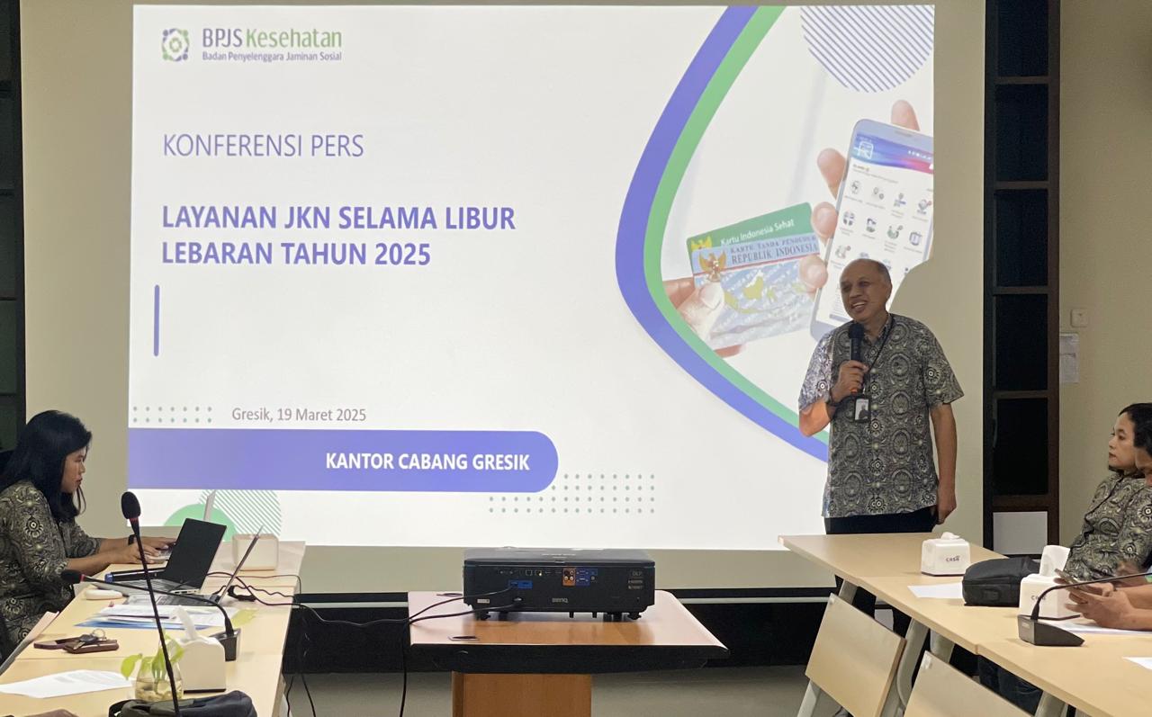 Kepala BPJS Kesehatan Kantor Cabang Gresik, Janoe Tegoeh Prasetijo mengatakan untuk mengakomodir berbagai kebutuhan peserta selama libur Lebaran.