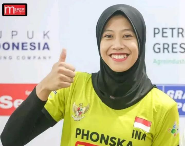 PROLIGA&ndash; Megawati Hangestri, pemain timnas dan mantan pemain Red Sparks di Liga Korea Selatan (V-League).