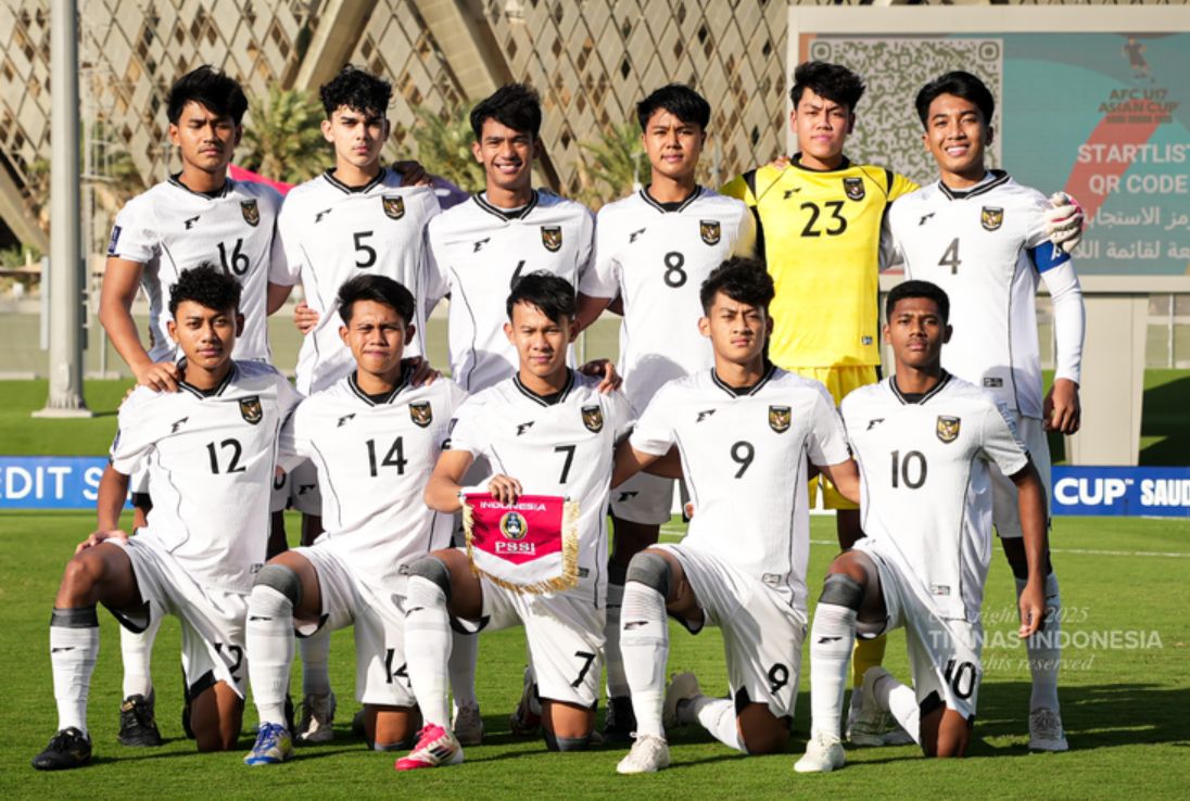 TETAP MENYALA : Meski Kalah Telak di perempat Final piala asia U-17 2025, Indonesia U-17 lolos ke piala dunia Qatar.