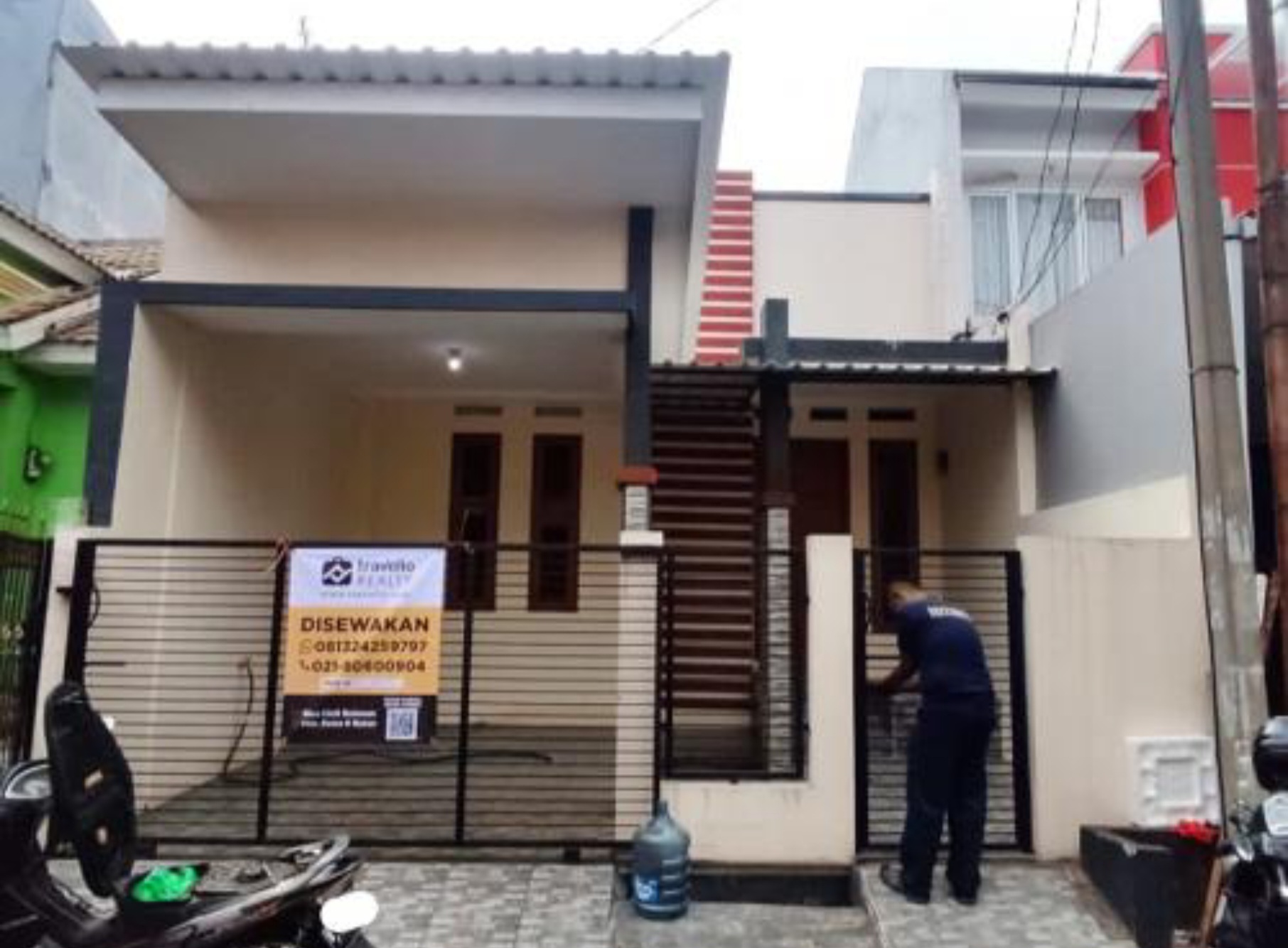 Ilustrasi rumah disewakan.