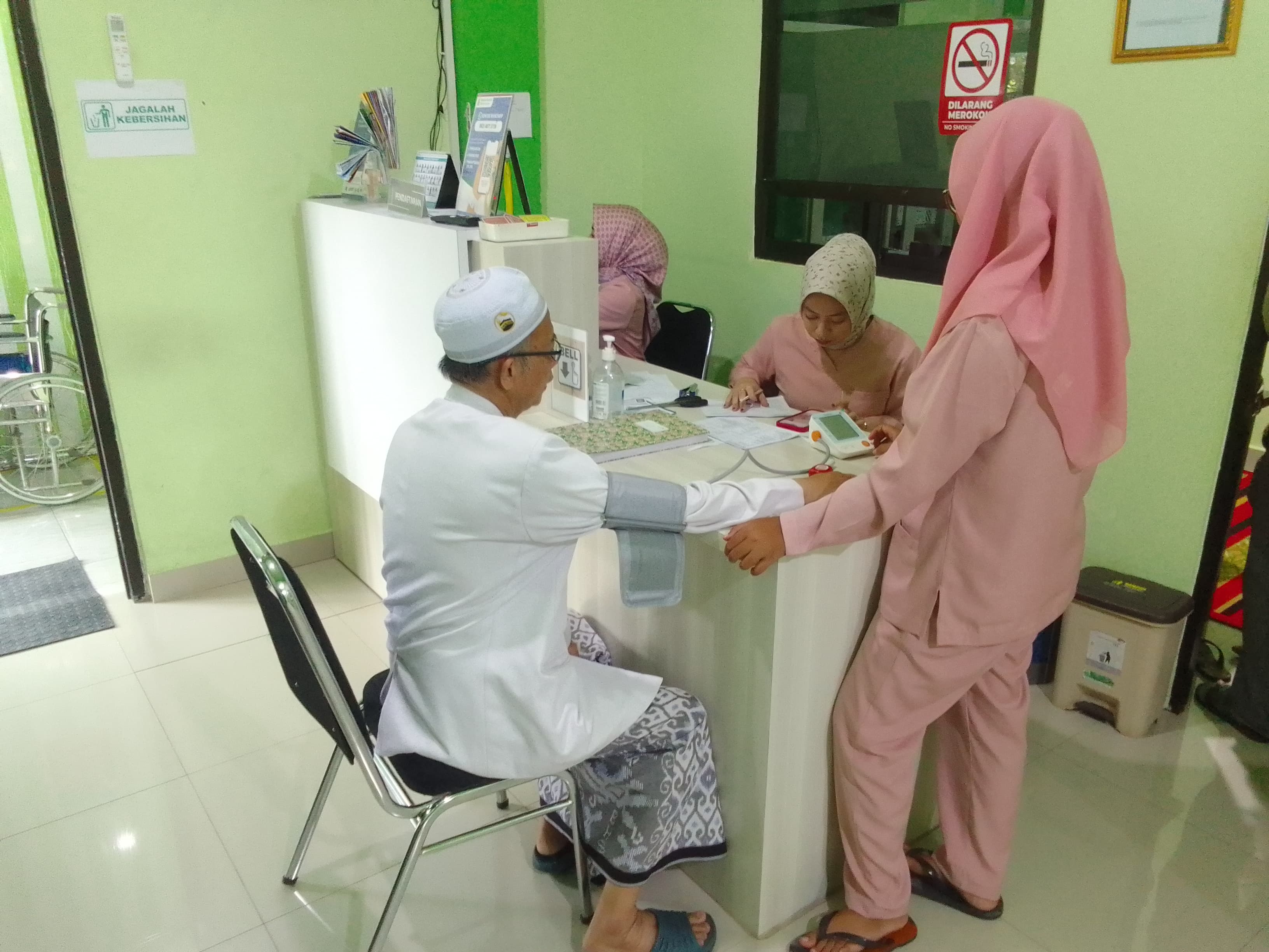 CEK RUTIN: Salah satu untuk mengantisipasi dampak penyakit kronis yakni dengan rutin cek kesehatan.