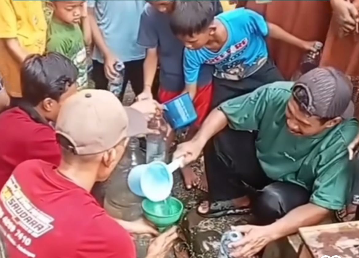 Mata Air Dadakan di Pekalongan Gemparkan Warga