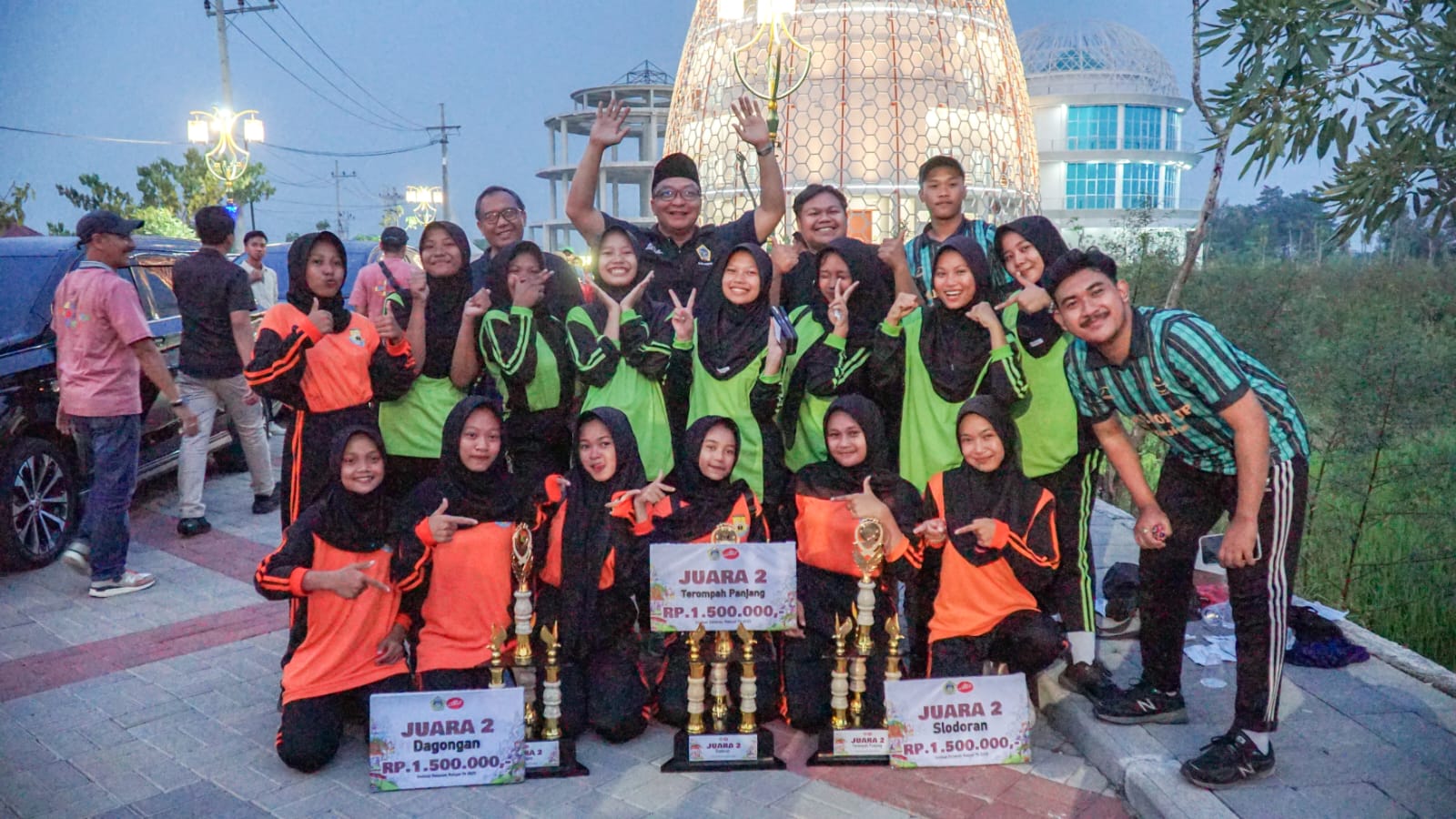 JAWARA: Para pemenang berbagai lomba dalam Pekan Kebudayaan Daerah (PKD) 2025.