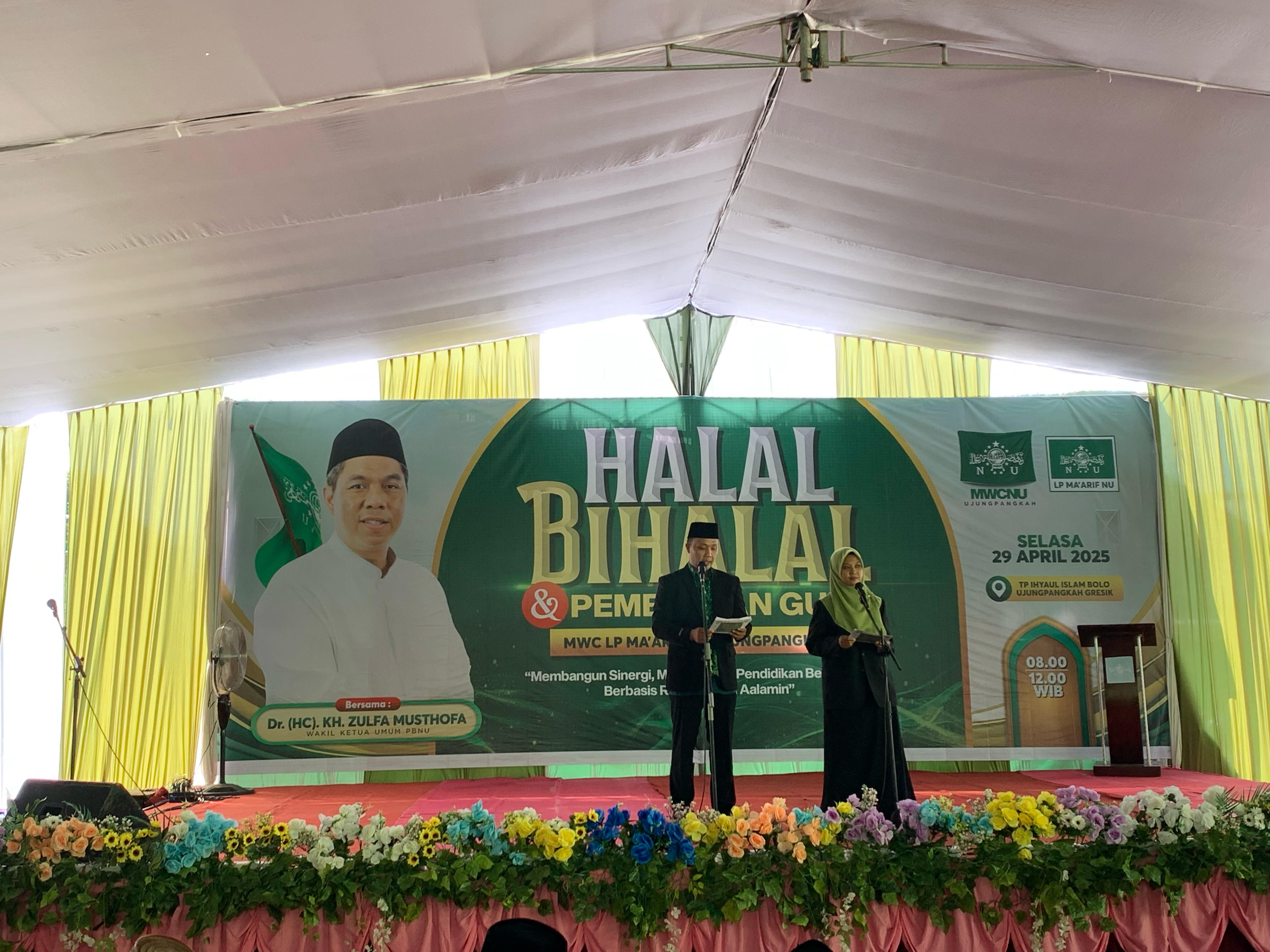 Halal Bihalal dan Pembinaan Guru LP Ma&rsquo;arif NU Ujungpangkah: Kokohkan Ukhuwah, Teguhkan Komitmen Pendidikan Rahmatan lil &lsquo;Alamin