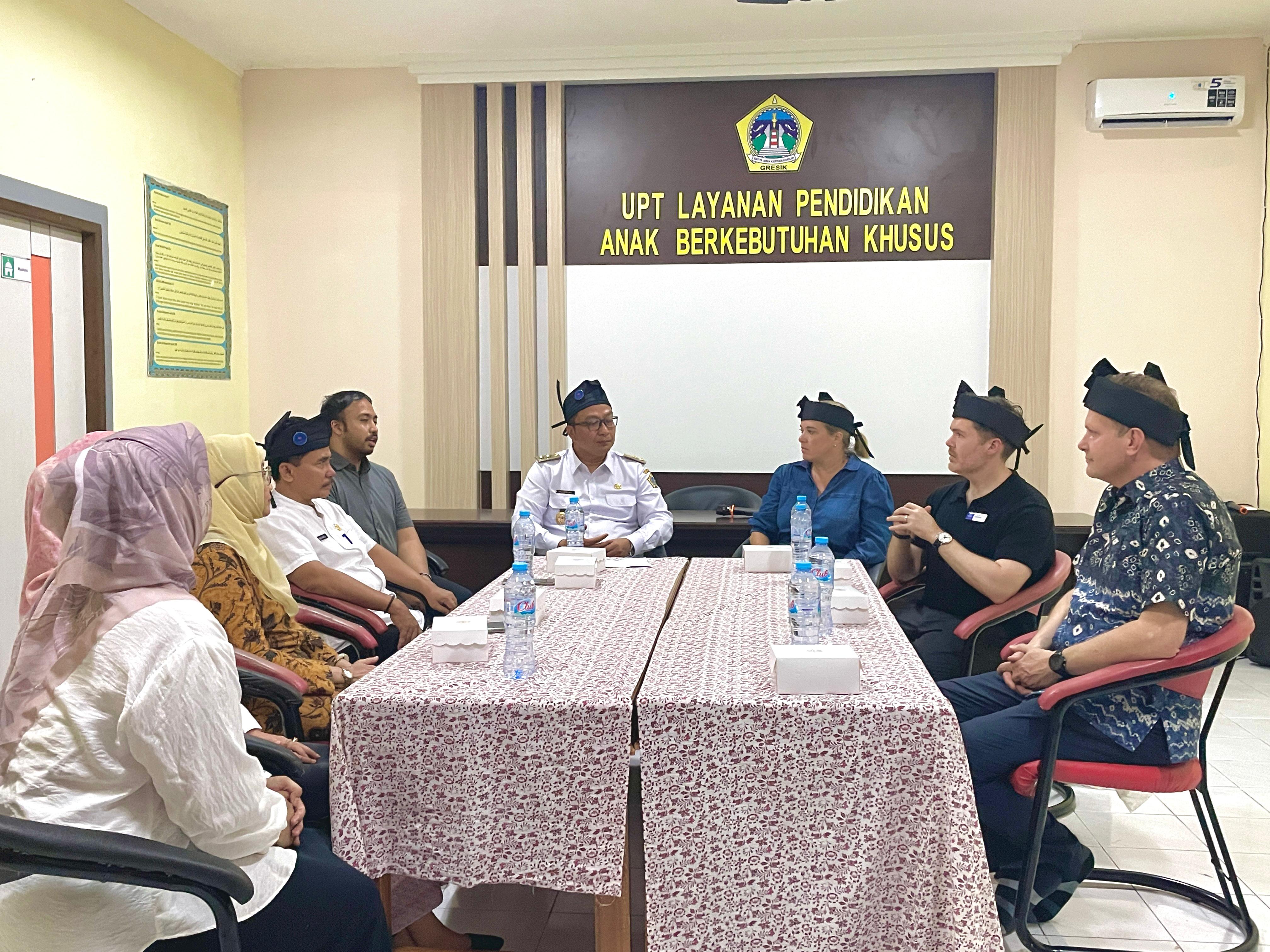 KOMITMEN PEMKAB GRESIK  : UPT LP ABK Gresik jadi pusat pengembangan pendidikan inklusif dengan dukungan internasional.