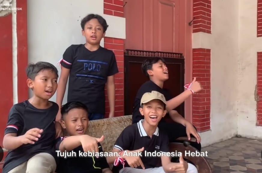 Grup Vocal Nagabola Siswa SD NU 1 Trate Gresik Jadi yang Terbaik di Kreasi Lagu Anak Nusantara