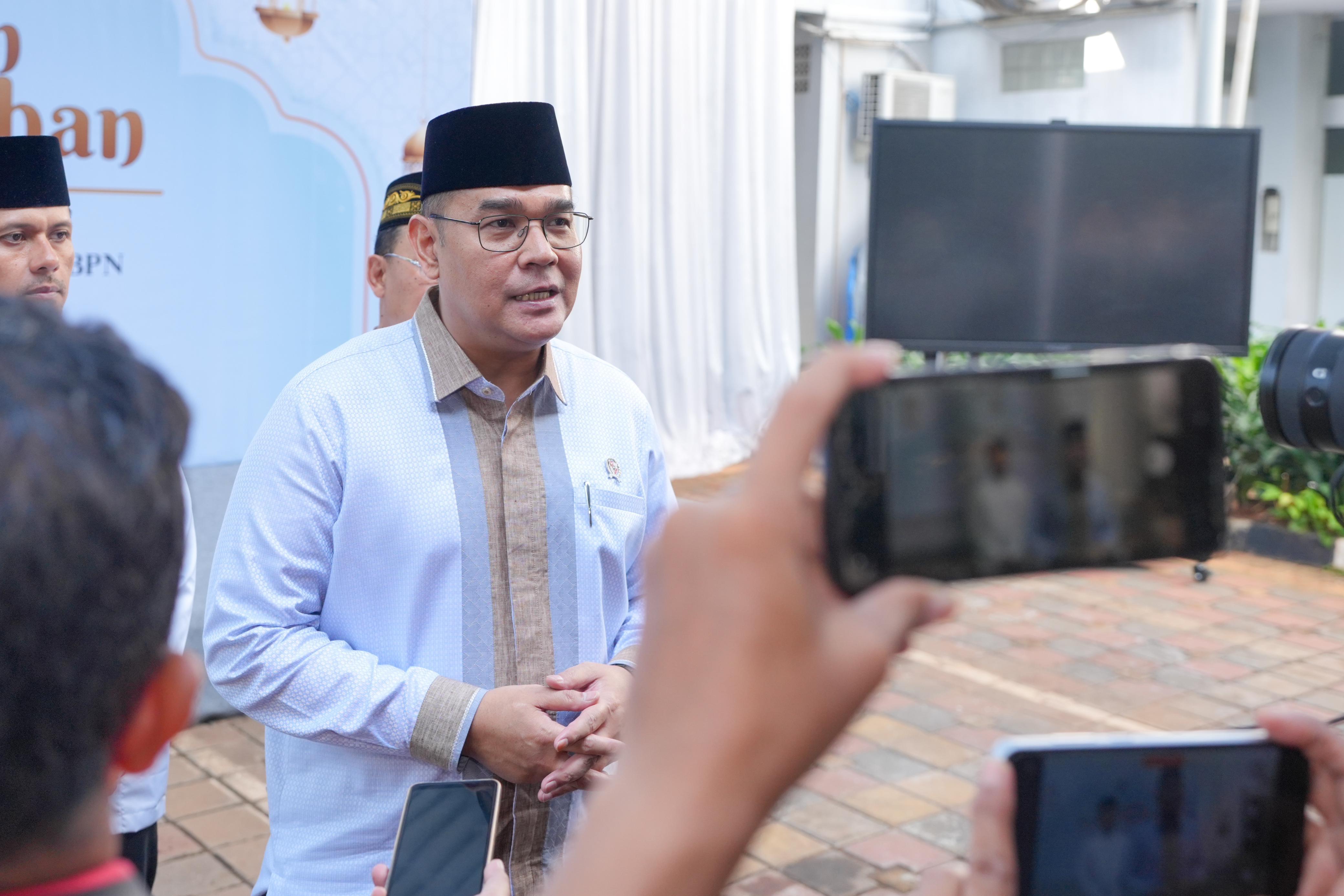 Wamen ATR/BPN Ossy Dermawan.