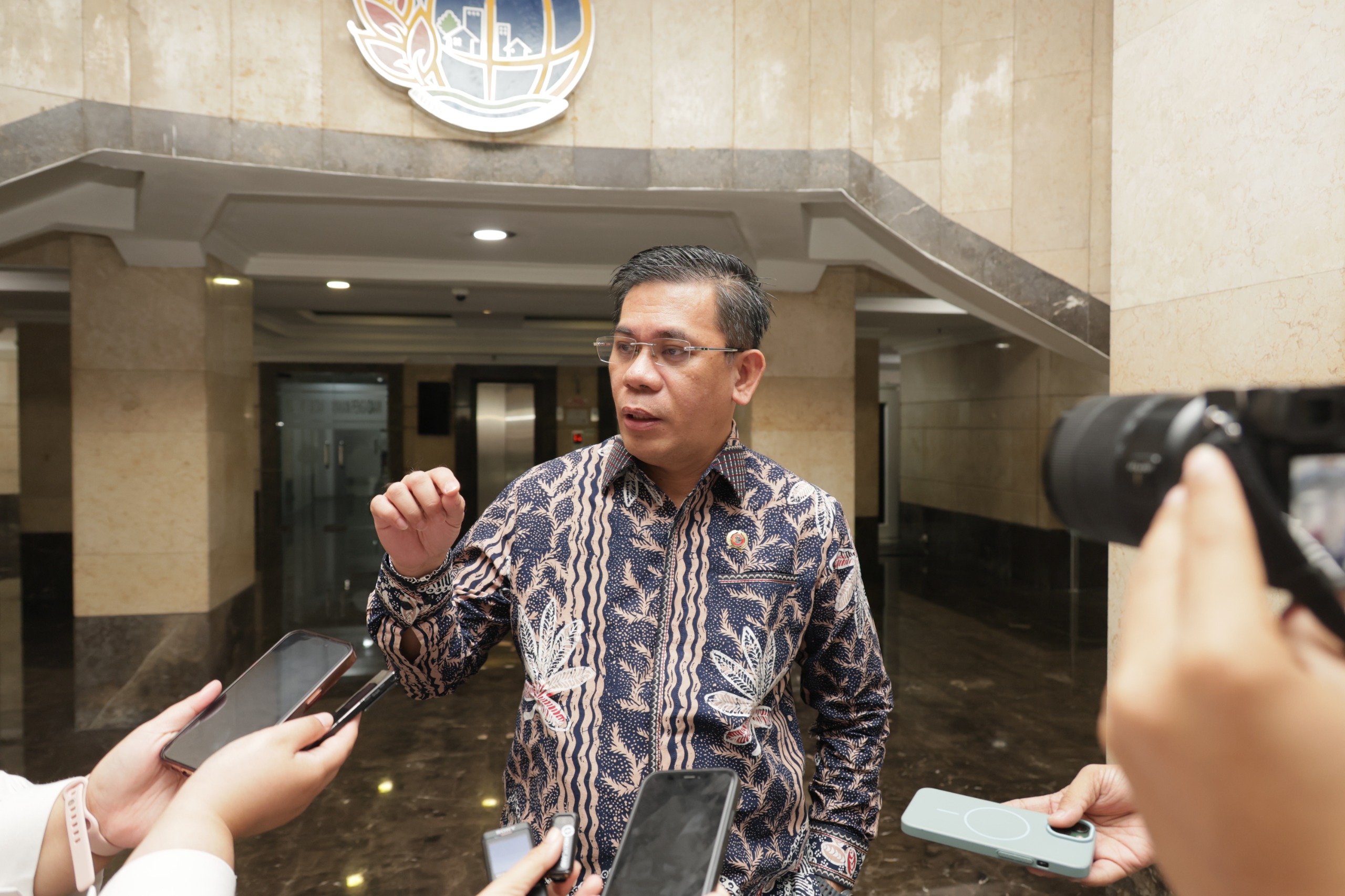 Kepala Biro Hubungan Masyarakat dan Protokol Kementerian ATR/BPN, Harison Mocodompis.