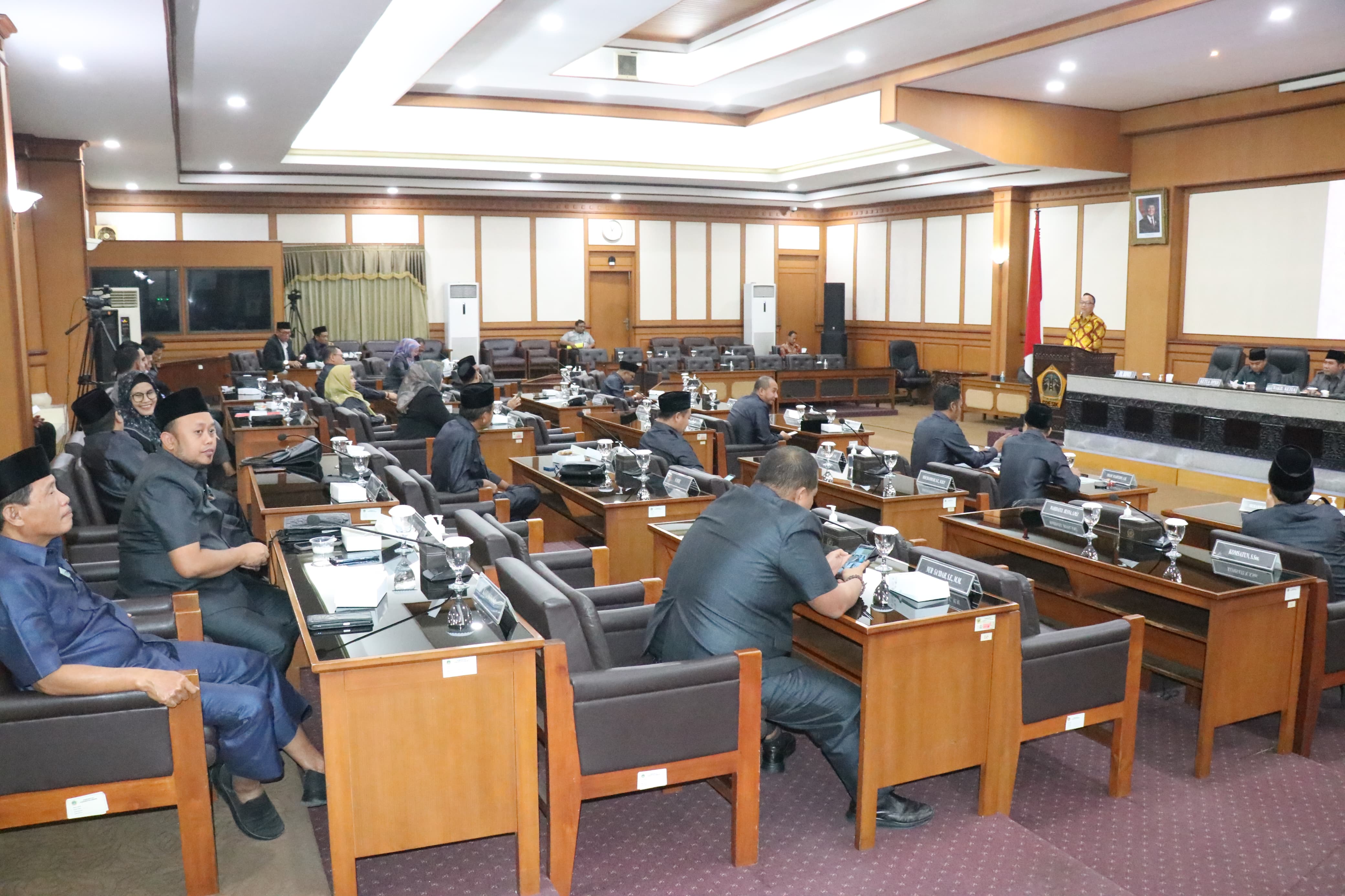 PARIPURNA : Rapat Paripurna PA Fraksi terkait laporan pertanggungjawaban pelaksanaan APBD 2024.