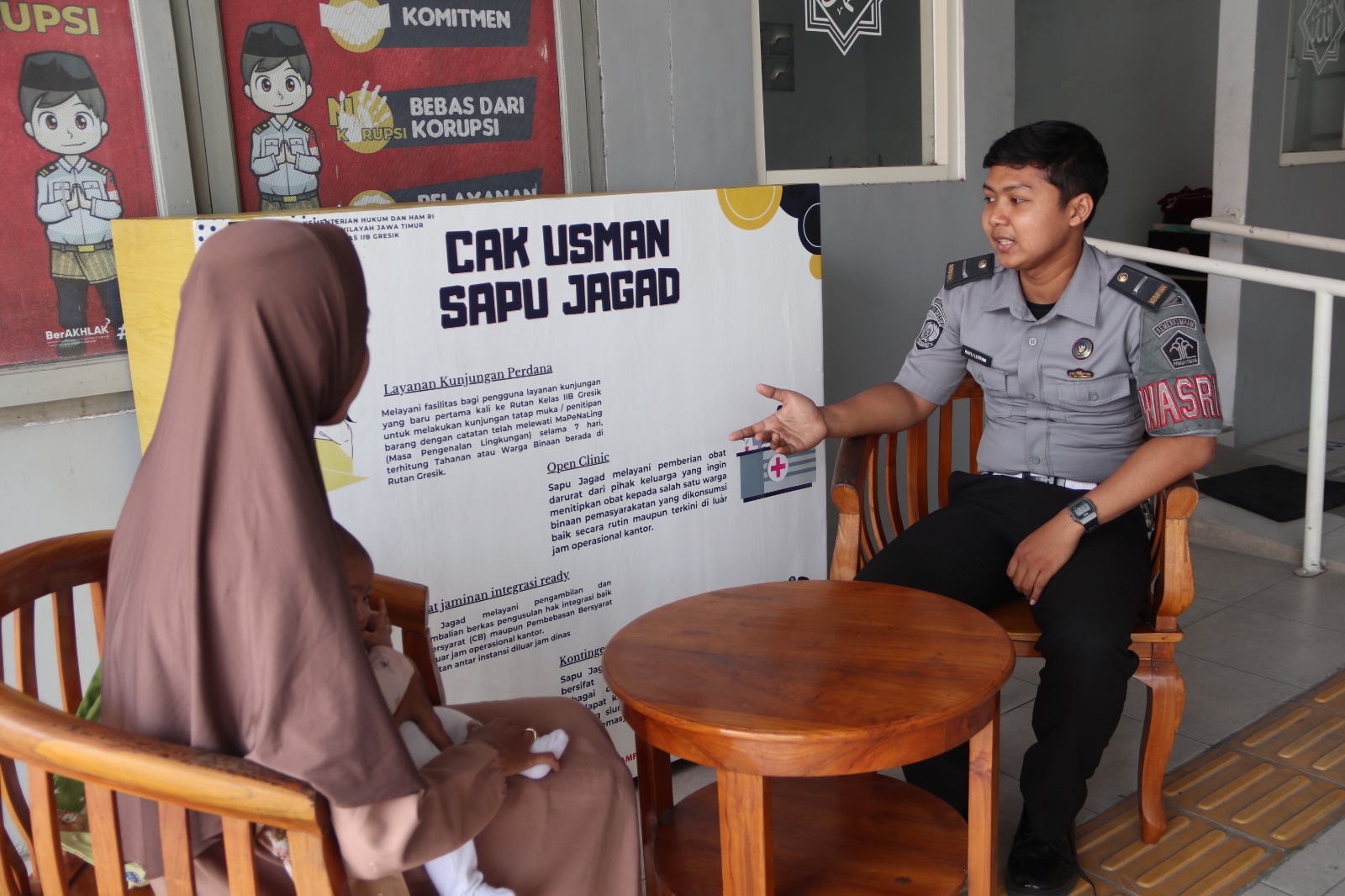 Rumah Tahanan Negara (Rutan) Kelas IIB Gresik kini menghadirkan inovasi layanan publik terbaru bernama "Sapu Jagad".