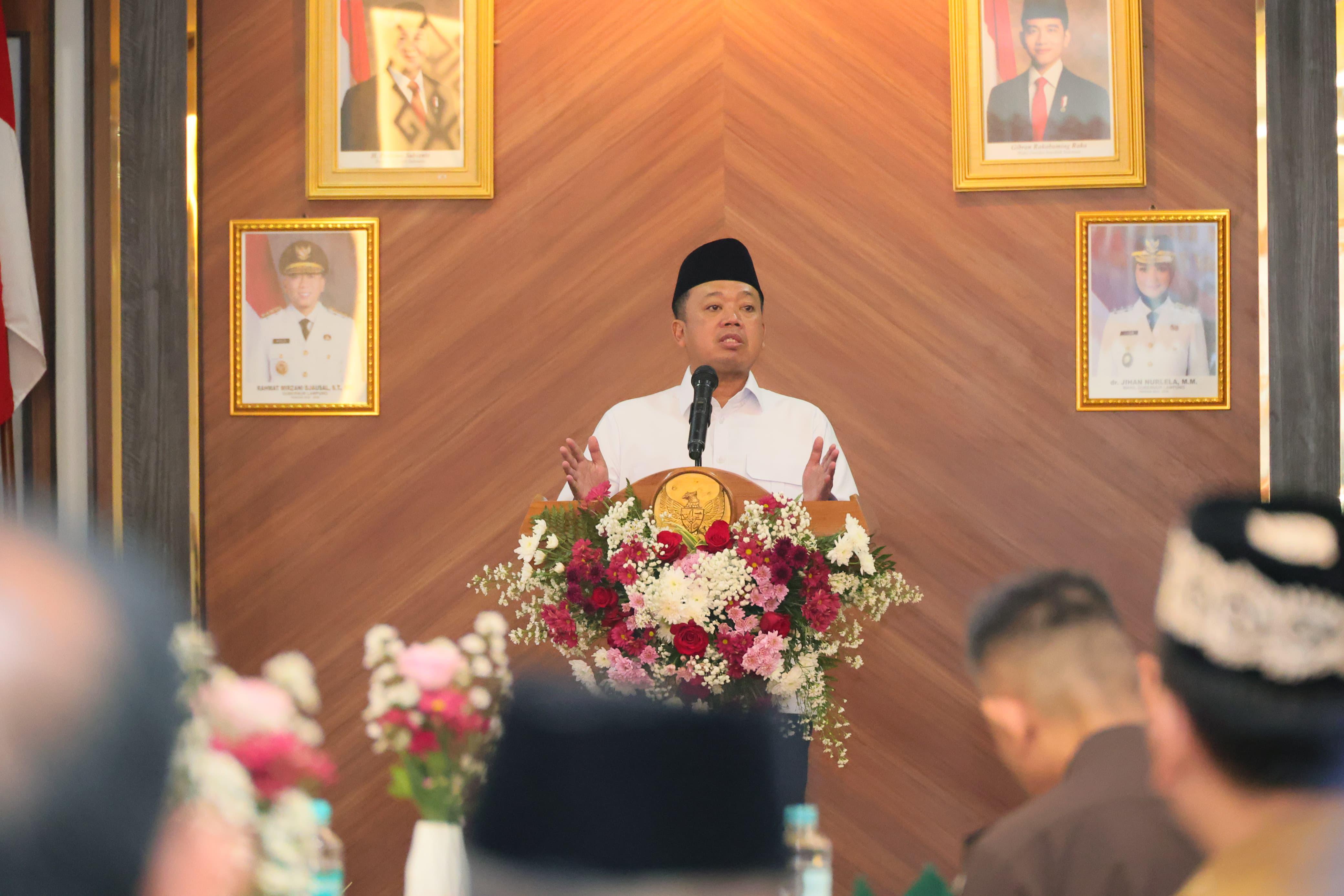 Kerja sama ini ditujukan untuk mempercepat penyelesaian sertifikasi tanah wakaf di Provinsi Lampung.
