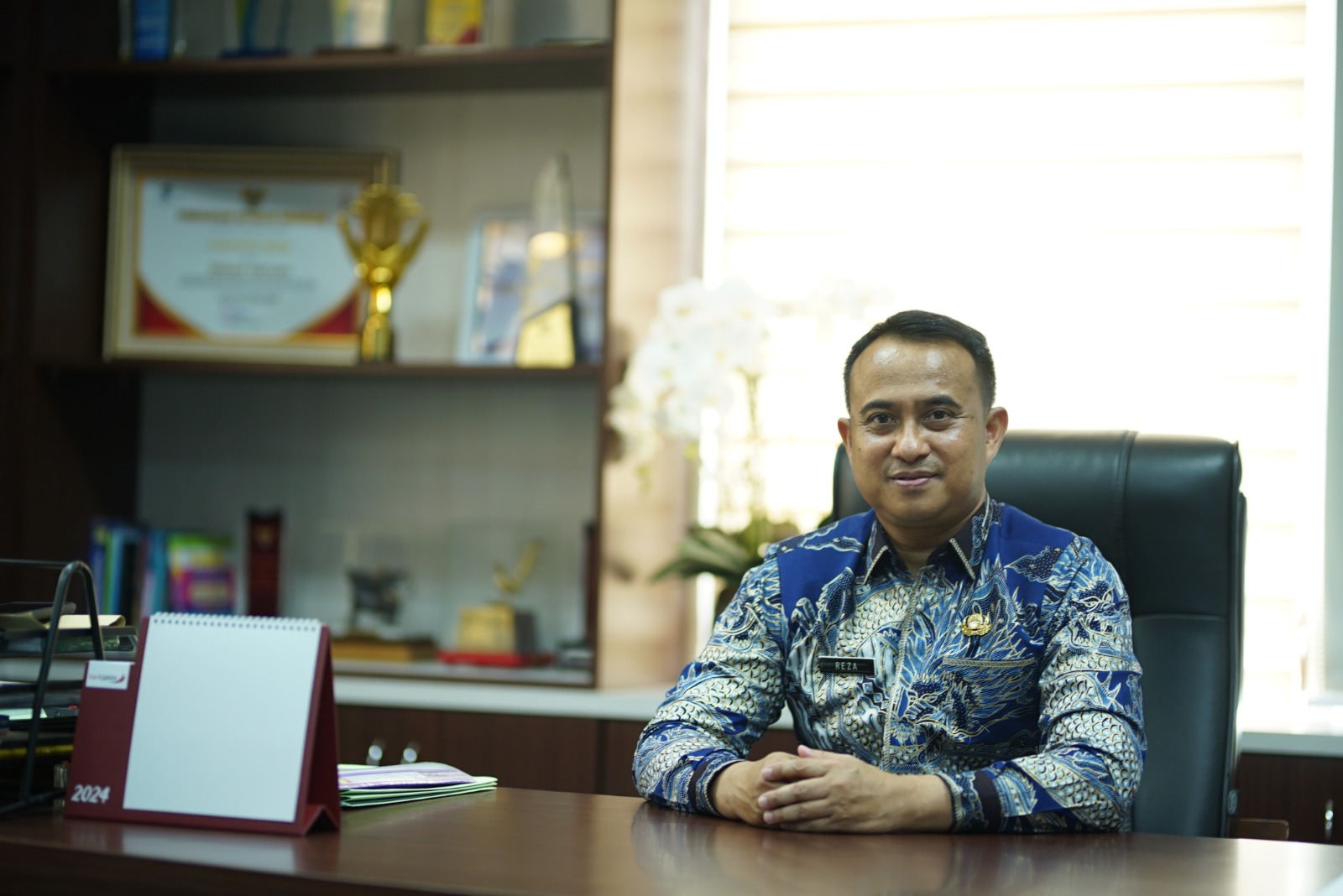 Kepala DPMPTPSP Reza Pahlevi