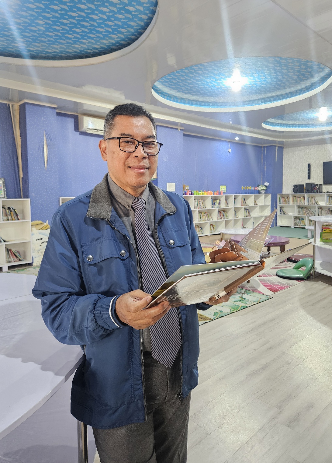 Kepala Dinas Perpustakaan dan Arsip (Perpusip) Pemkab Gresik, Budi Rahardjo.