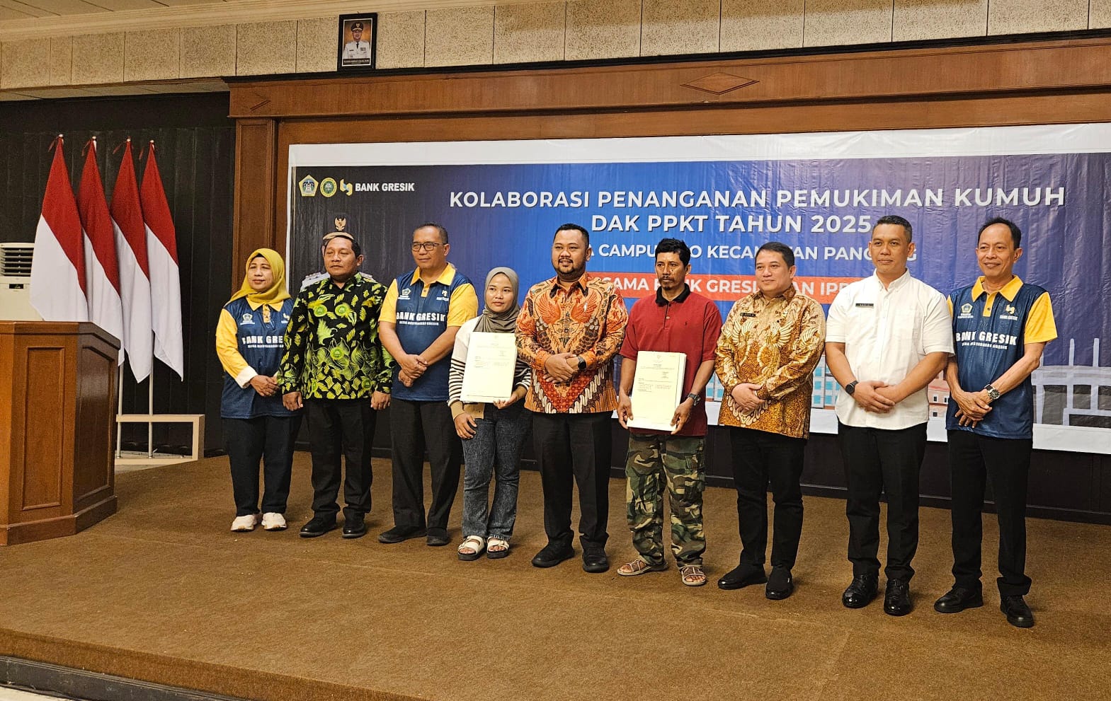 Kolaborasi Pemkab Gresik, BPN, dan IPPAT hadirkan rumah sehat dan legalitas pasti.