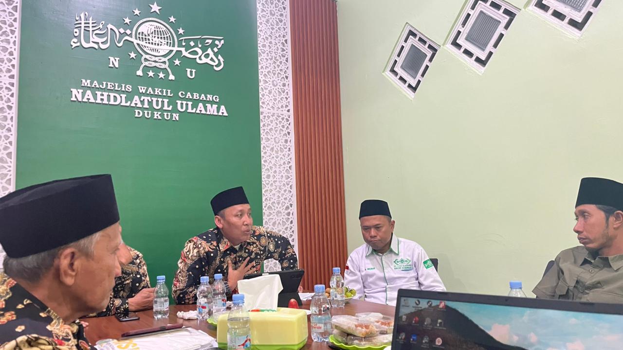 SILATURAHMI : LPNU dan Lazismu MWCNU kebomas Gresik silaturahmi KSPPS NU Dukun