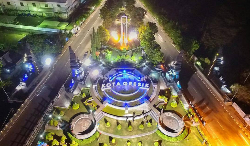 Taman selamat datang di kota Gresik