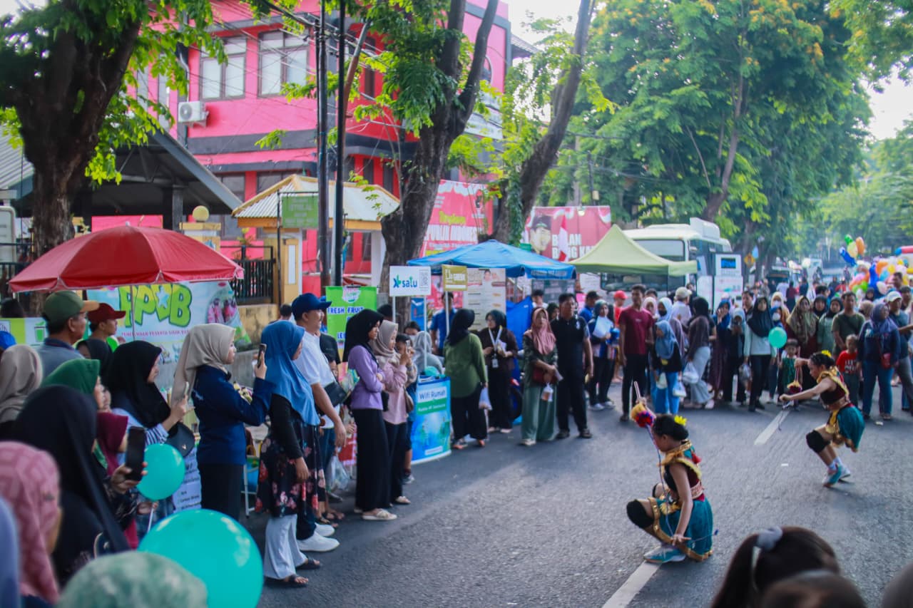 CAR FREE DAY : arga Gresik tumpah ruah di CFD bareng Gressmall In Action.